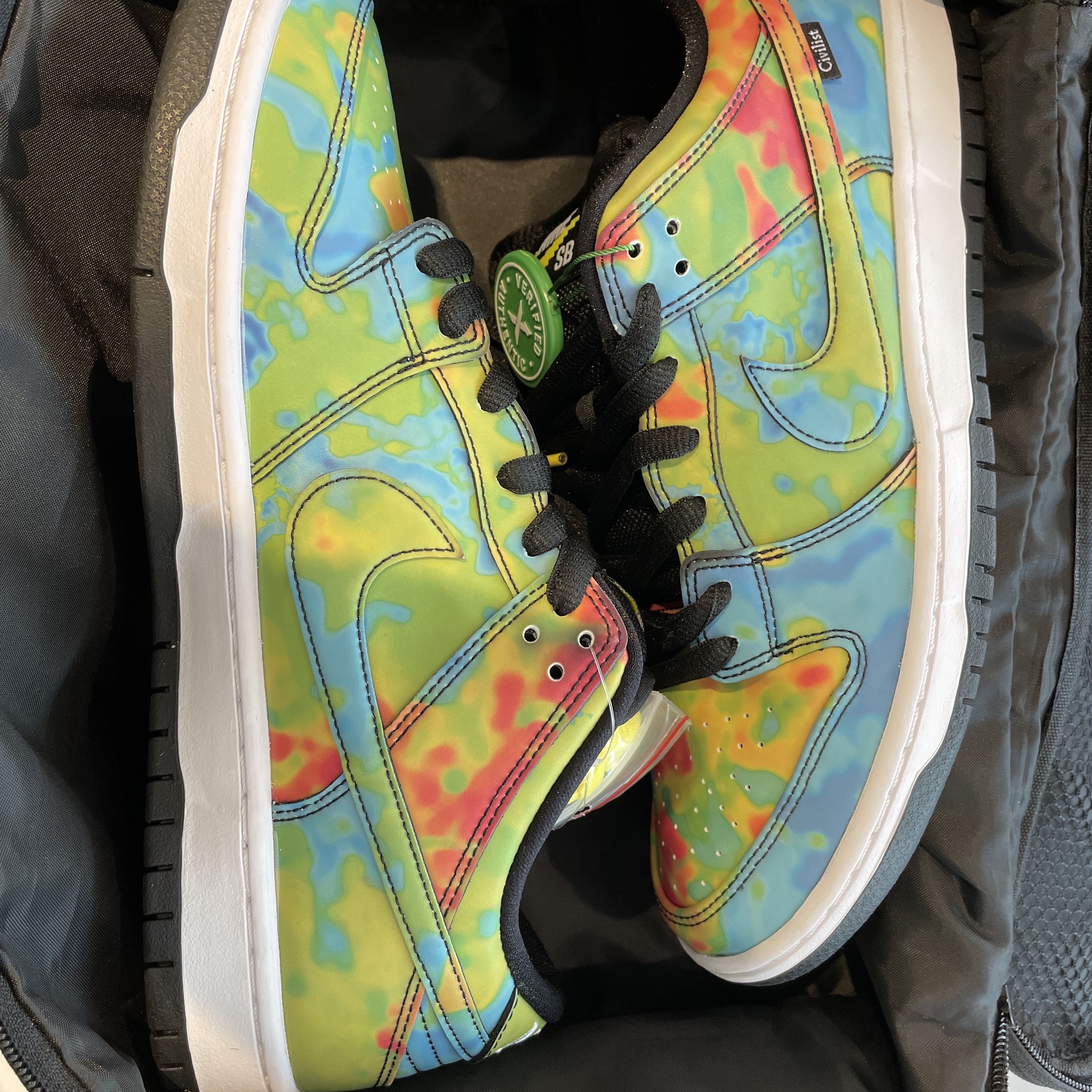 Nike x Civilist SB Dunk Low Pro Thermography 착용 스타일
