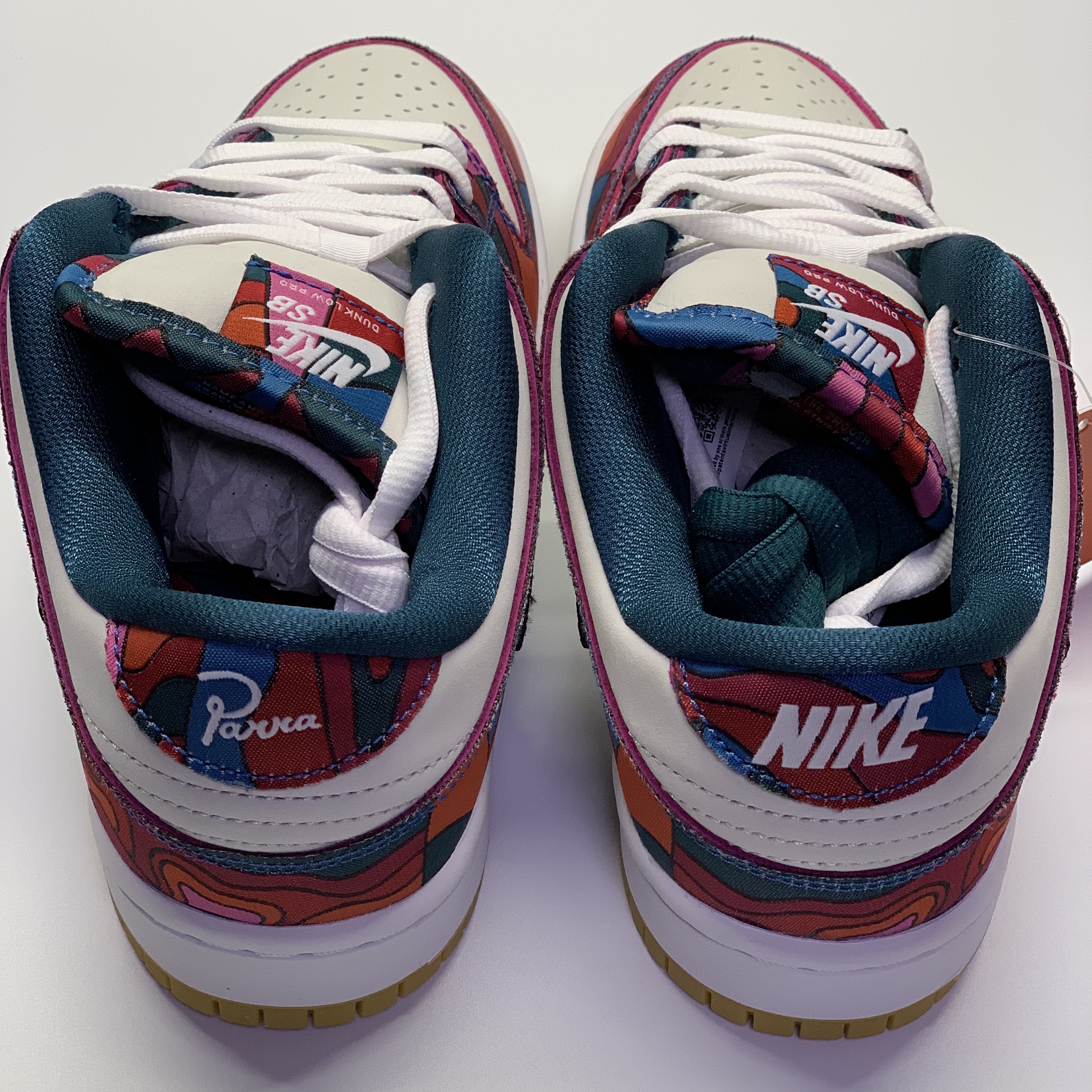 Nike x Parra SB Dunk Low Pro Abstract Art 착용 스타일 - 2
