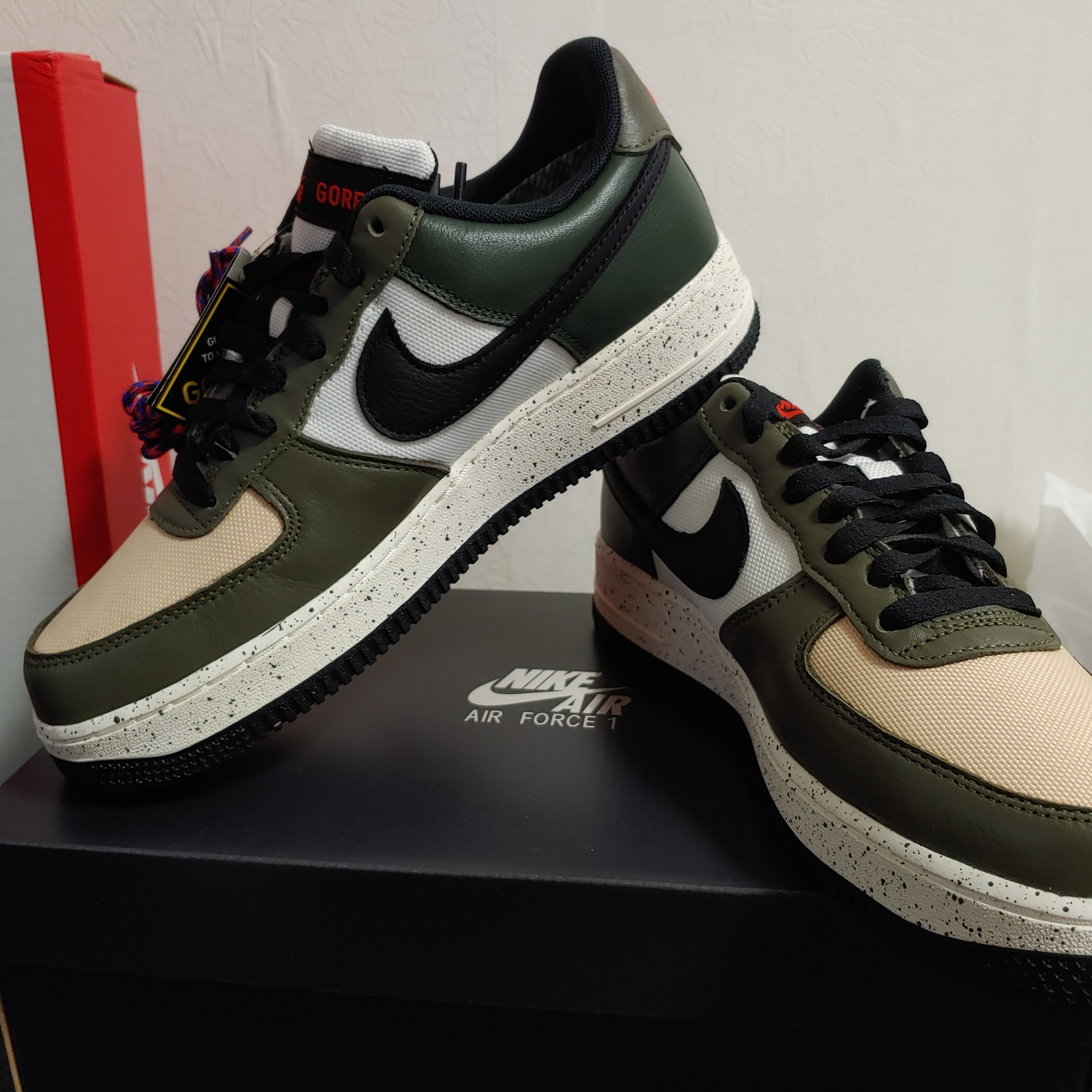 Nike Air Force 1 Low Gore-Tex Escape 착용 스타일 - 1