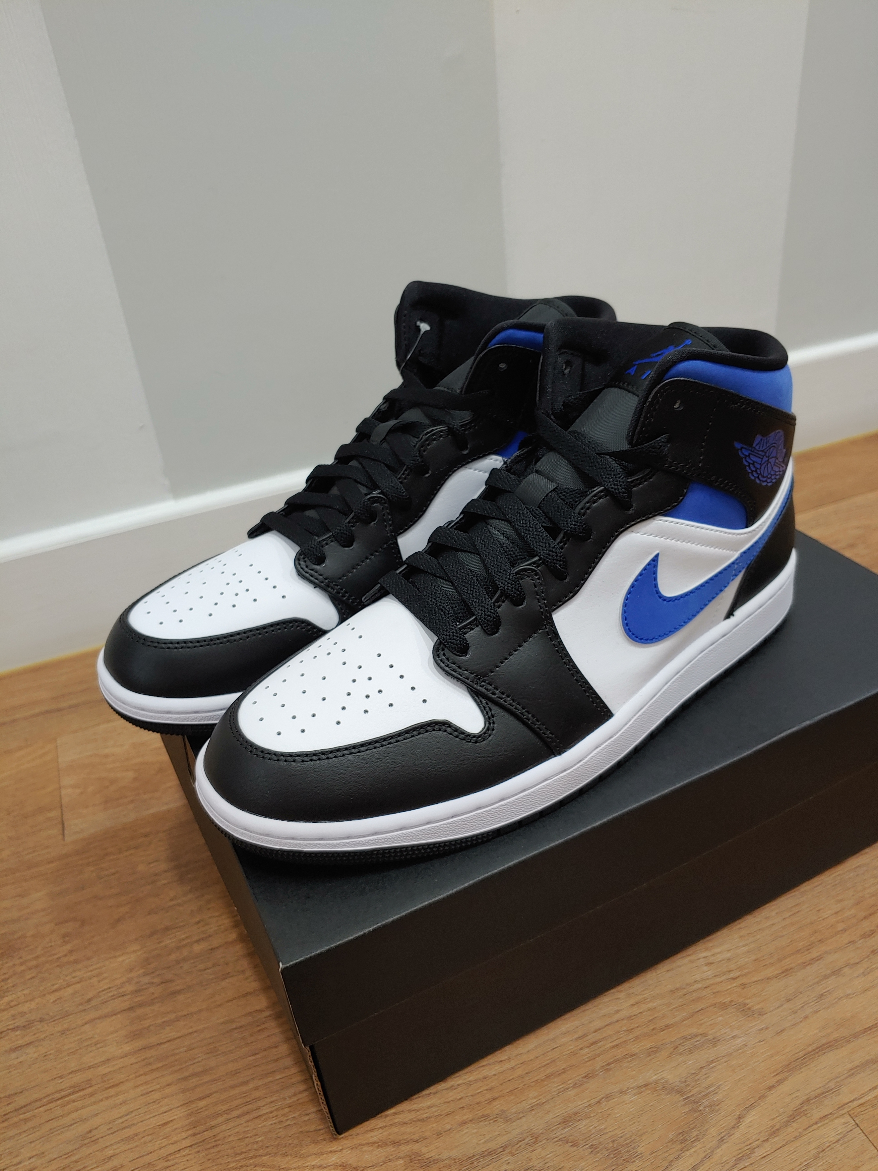 Jordan 1 Mid Racer Blue 착용 스타일 - 1