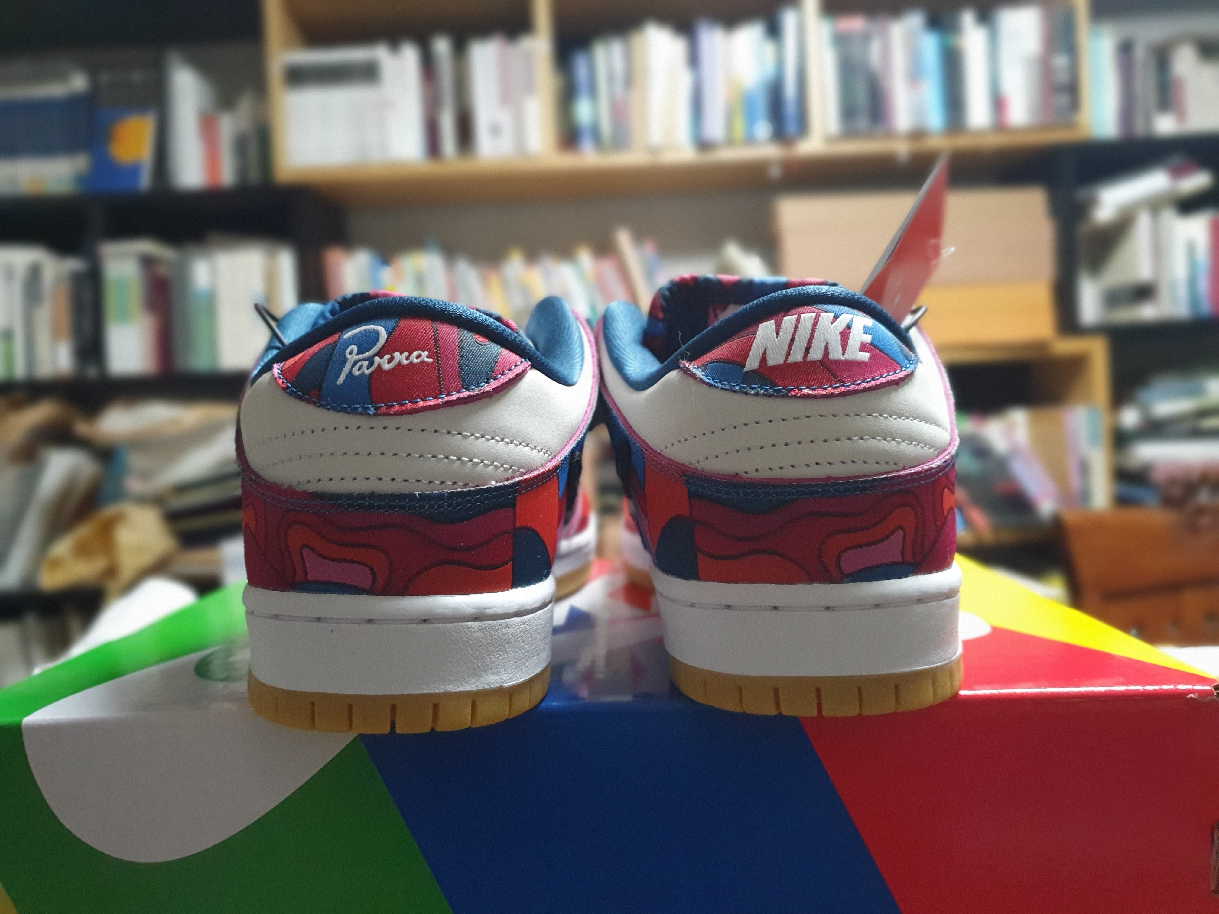 Nike x Parra SB Dunk Low Pro Abstract Art 착용 스타일 - 3