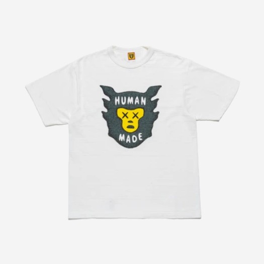 휴먼 메이드 x 카우스 #1 티셔츠 화이트
