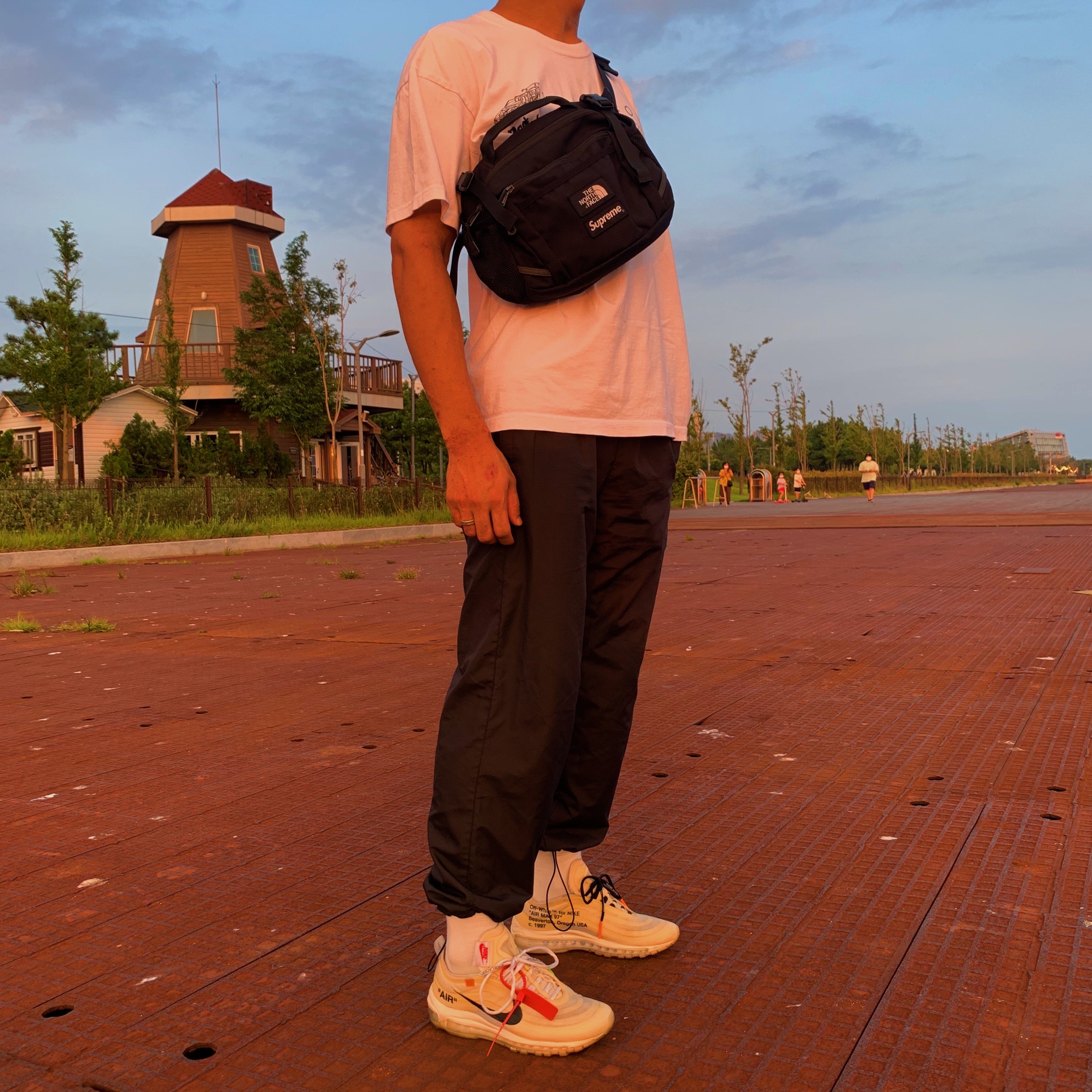 Nike x Off-White Air Max 97 OG The Ten 착용 스타일