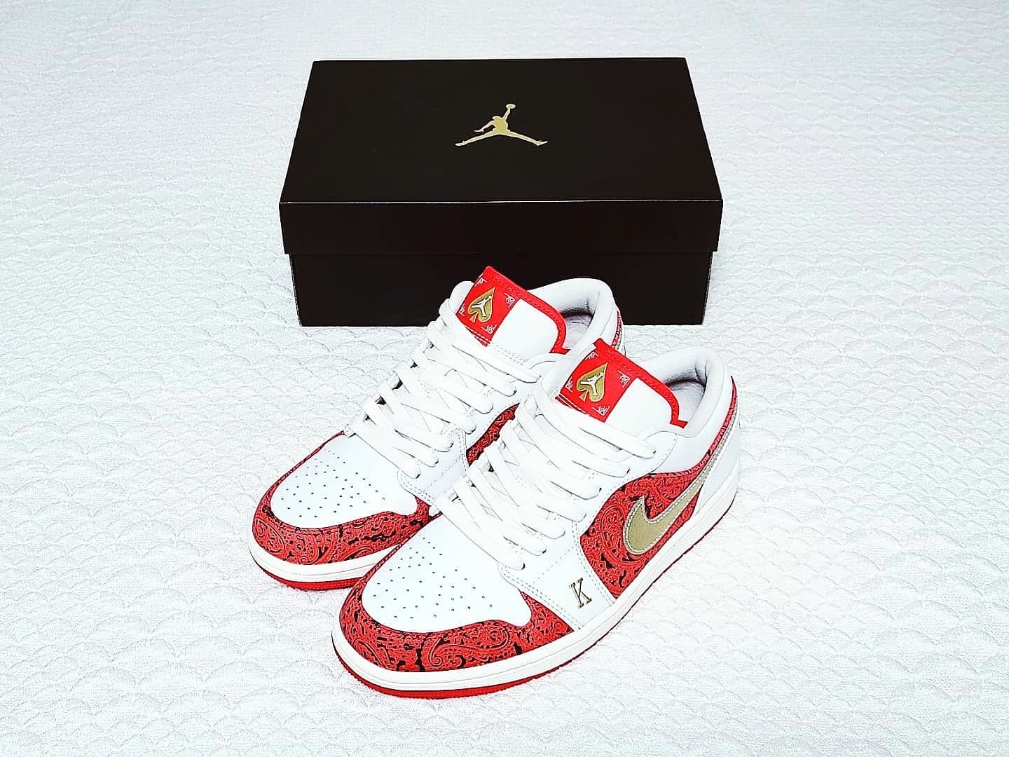 Jordan 1 Low SE Spades 착용 스타일 - 1