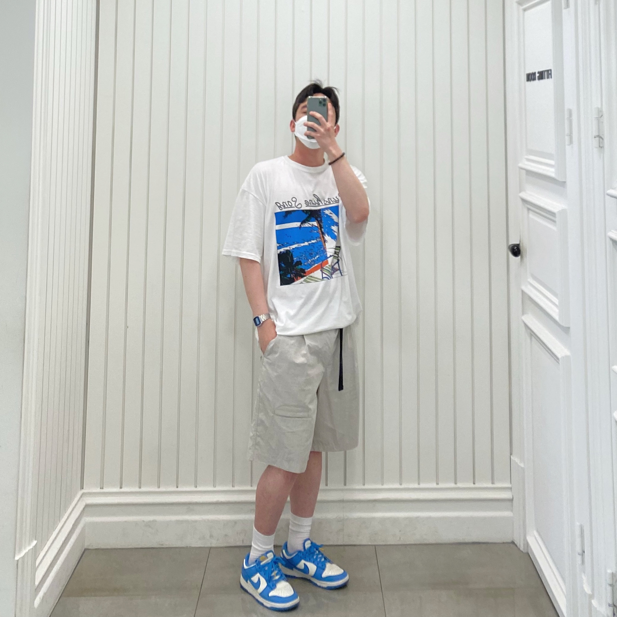 (W) Nike Dunk Low Coast 착용 스타일