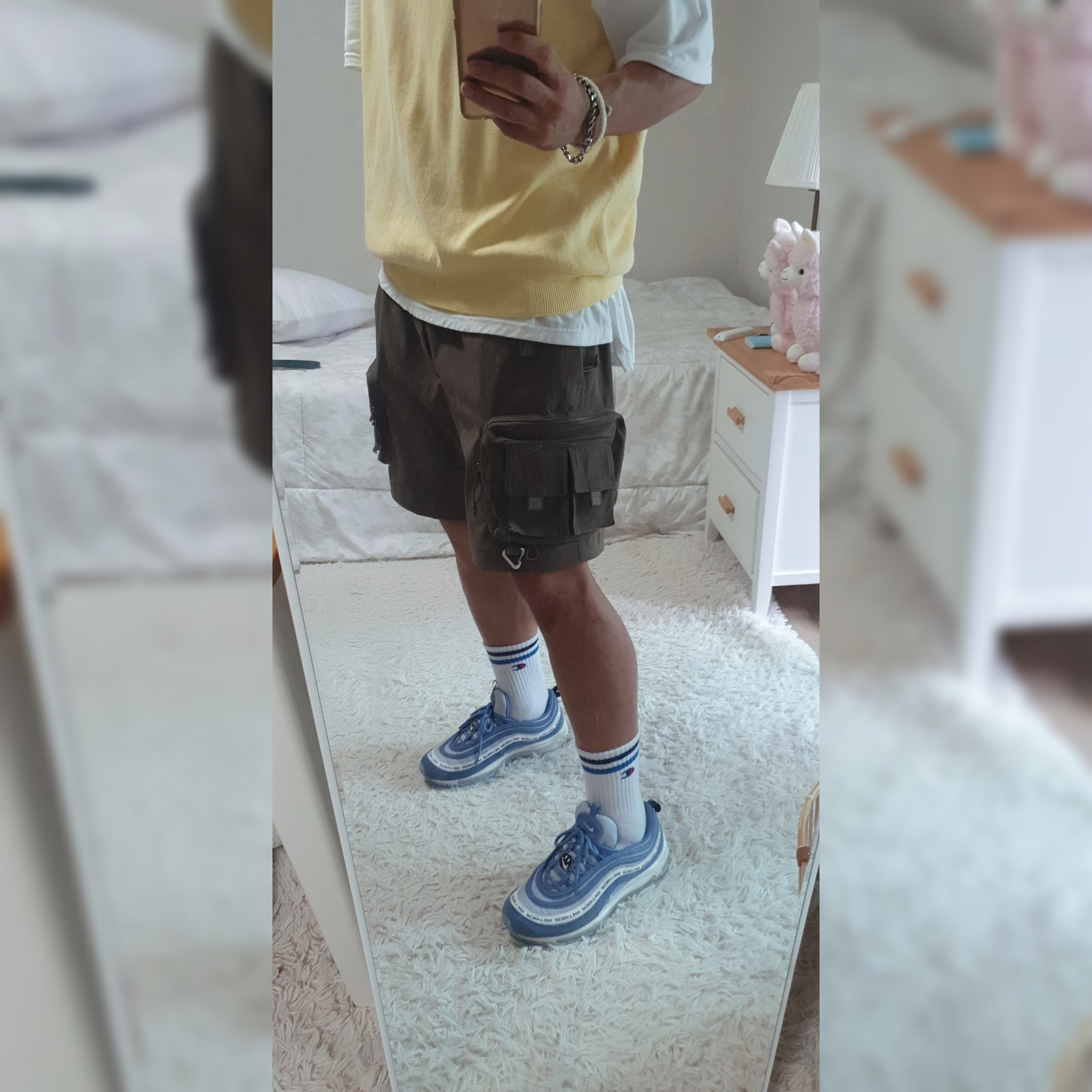 Nike Air Max 97 Have a Nike Day Indigo Storm 착용 스타일 - 3