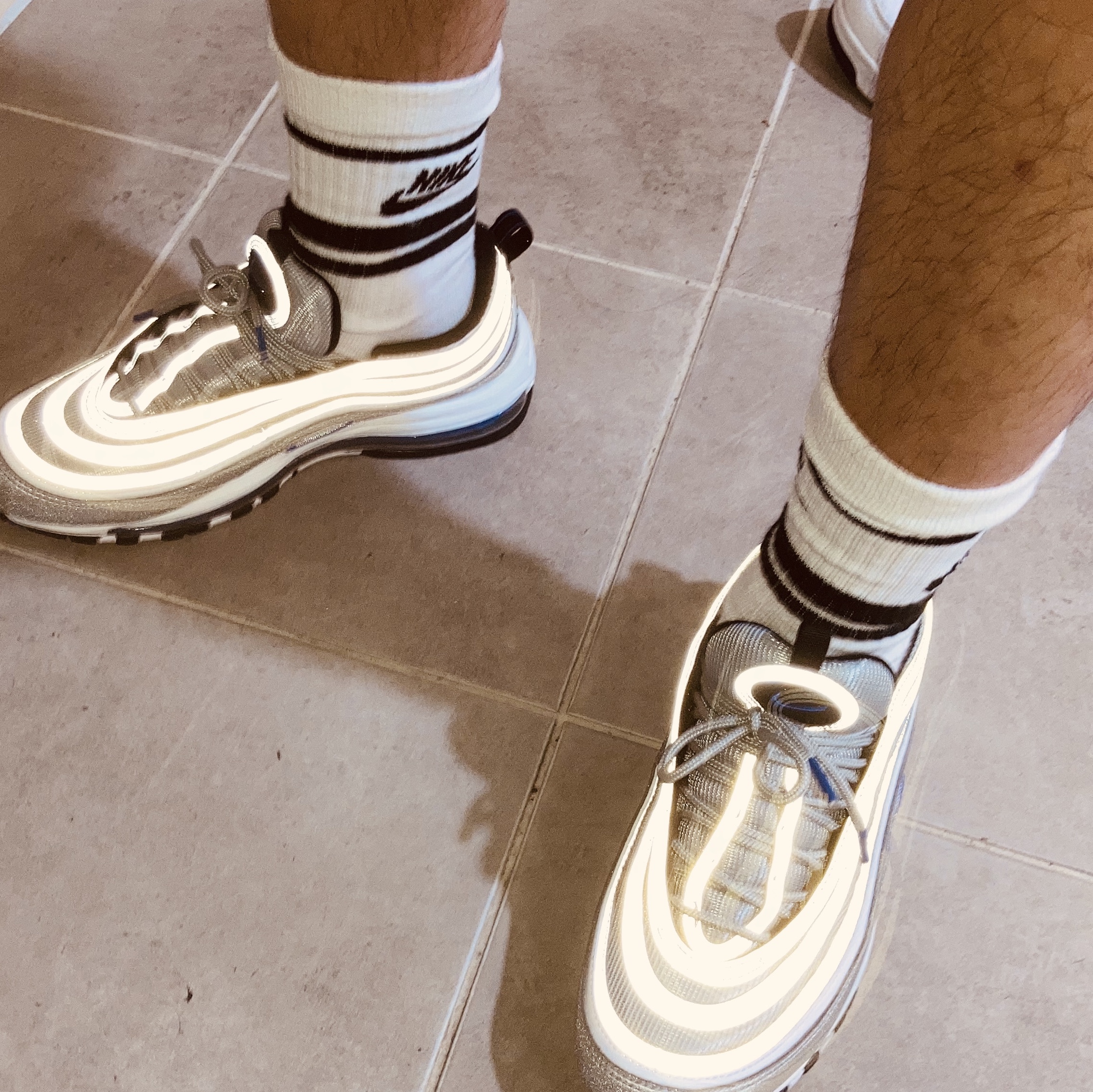 Nike Air Max 97 Persian Violet 착용 스타일 - 3
