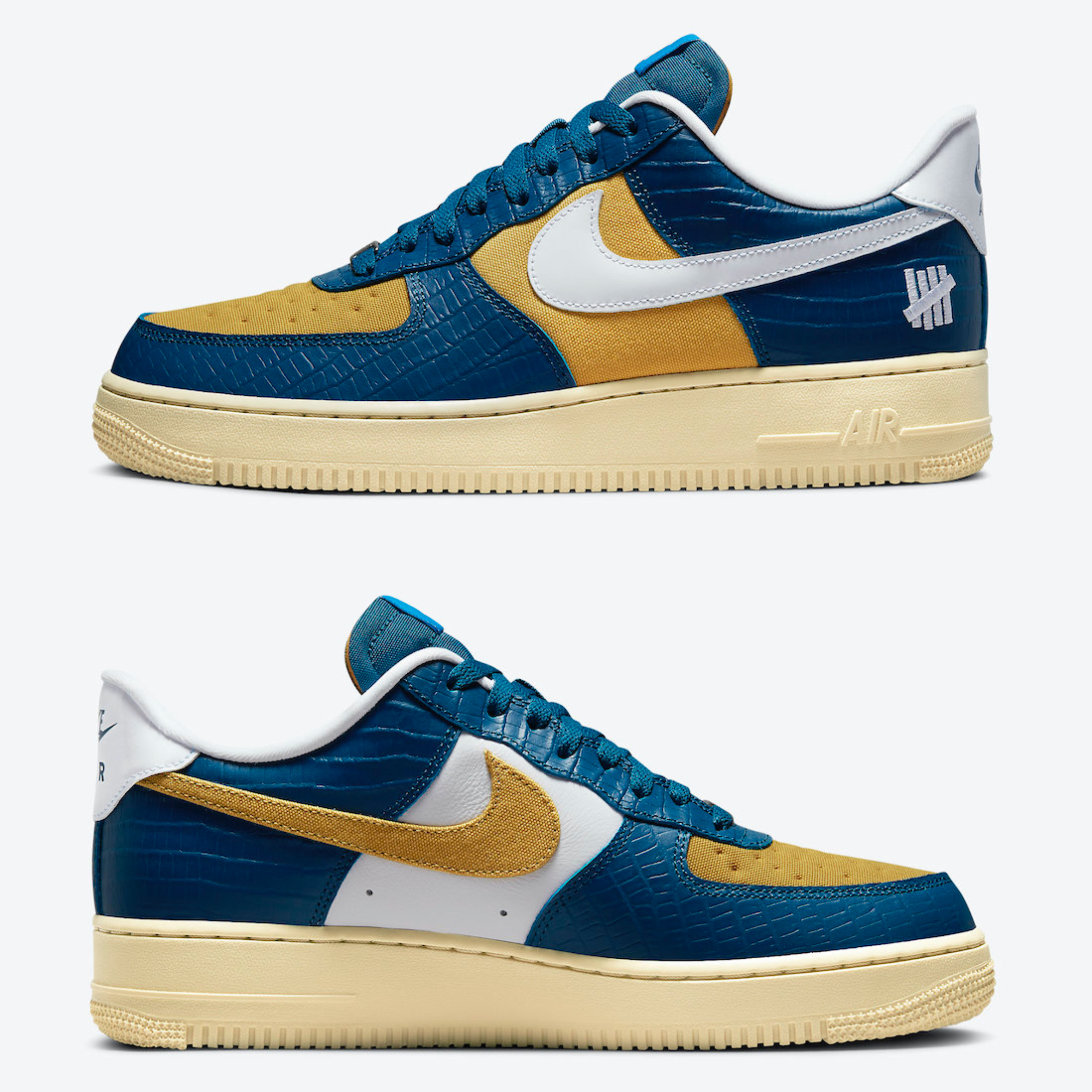 Nike x Undefeated Air Force 1 Low SP 5 On It, Nike x Undefeated Dunk Low SP 5 On It 착용 스타일 - 5