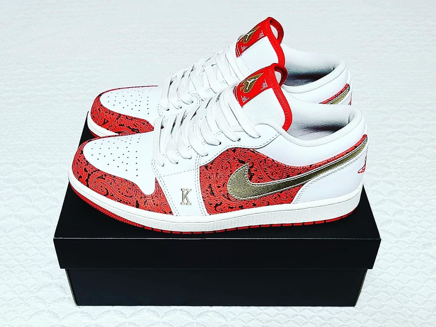 Jordan 1 Low SE Spades 착용 스타일 - 2