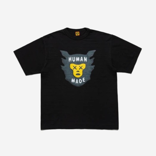 휴먼 메이드 x 카우스 #1 티셔츠 블랙