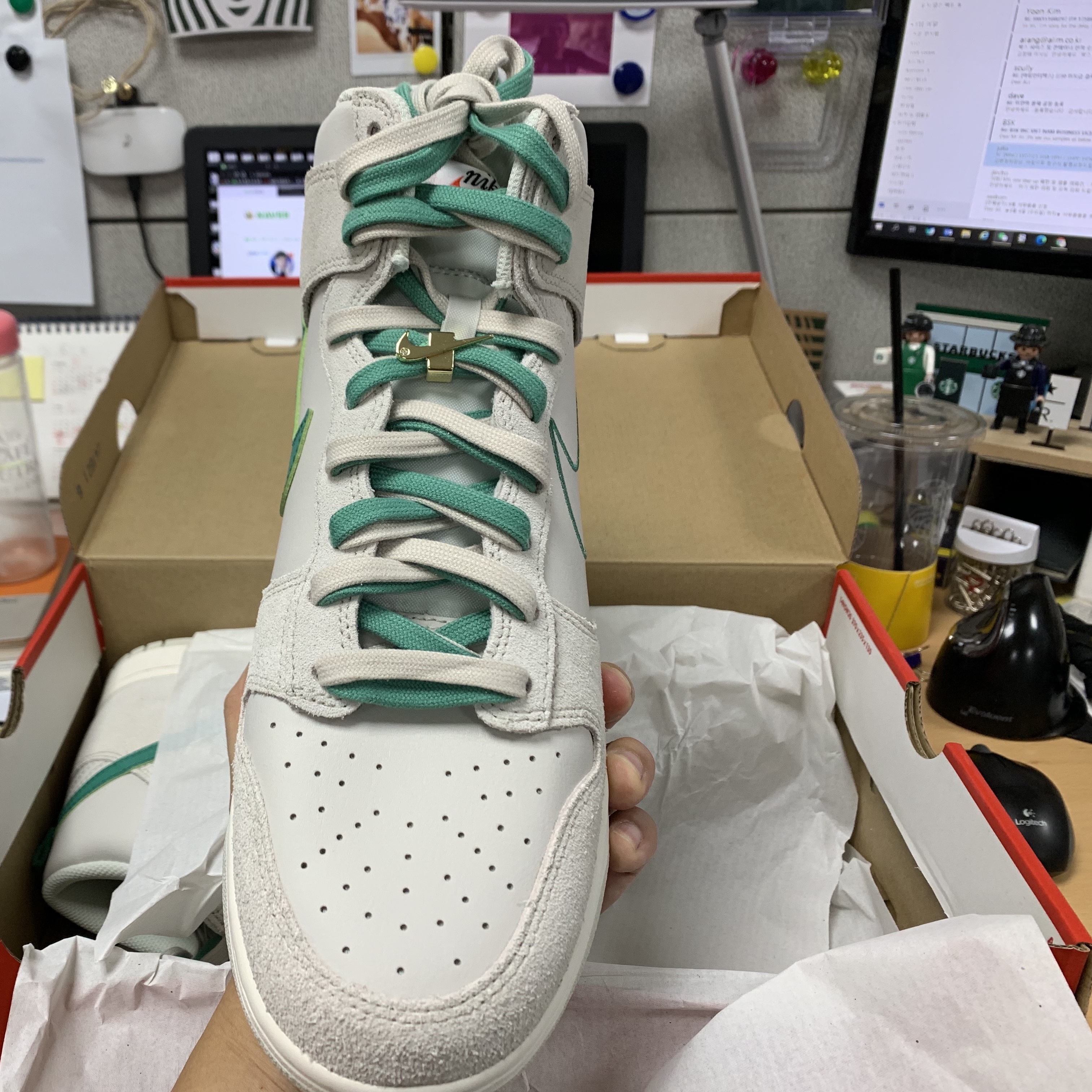 Nike Dunk High SE First Use Sail 착용 스타일