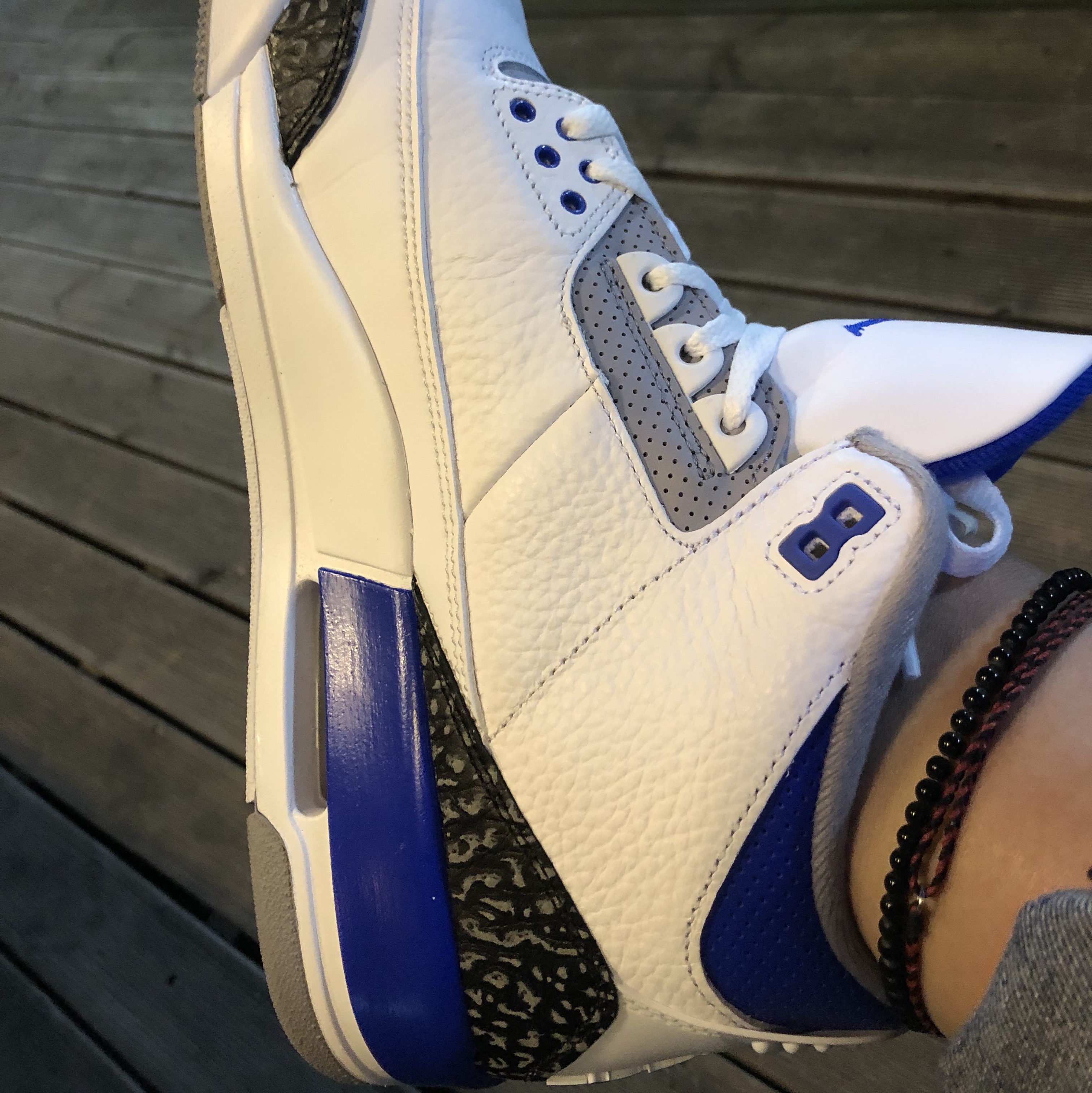 Jordan 3 Retro Racer Blue 착용 스타일 - 2