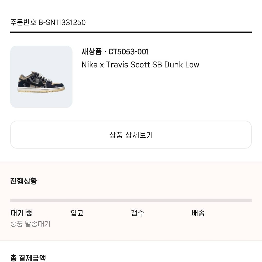 Nike x Travis Scott SB Dunk Low 착용 스타일