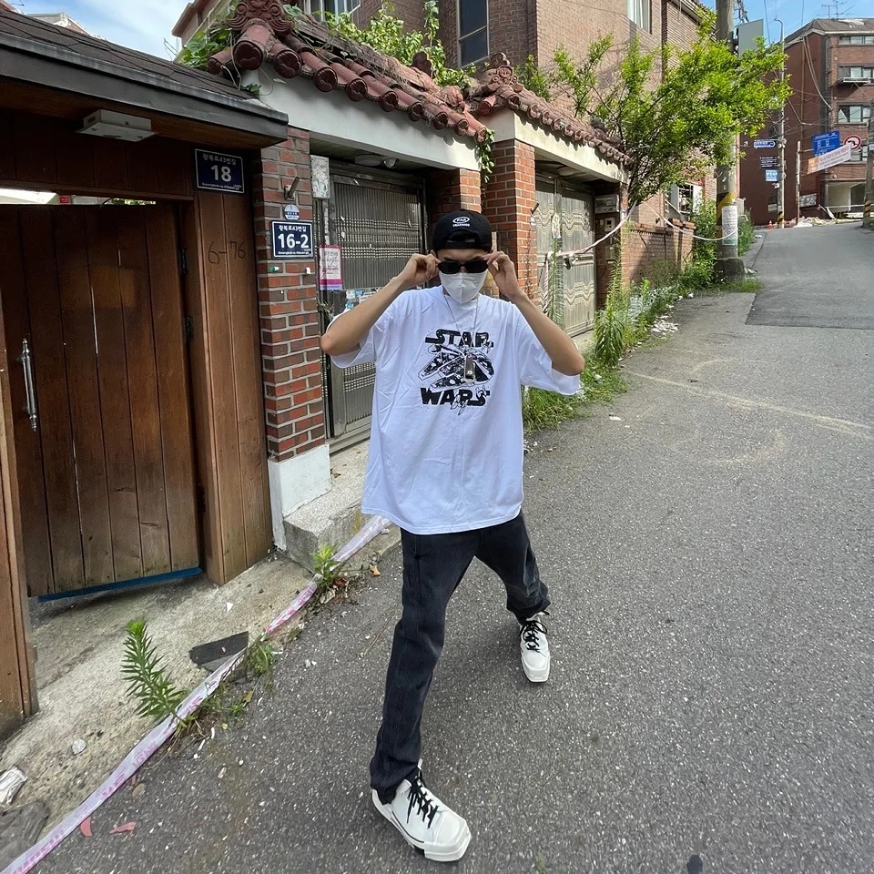 Converse x Drkshdw Turbodrk Chuck 70 Ox Lilly White 착용 스타일 - 1