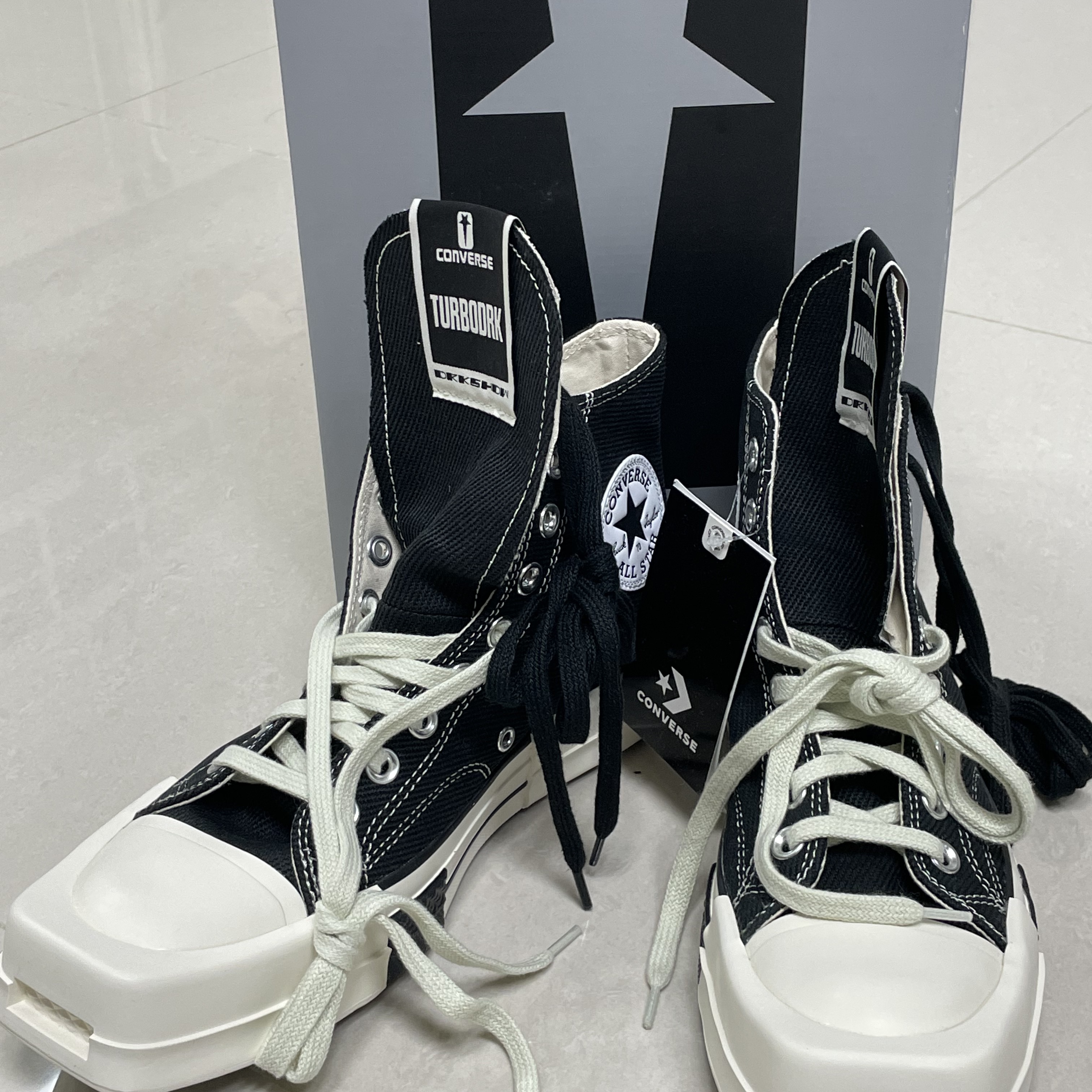 Converse x Drkshdw Turbodrk Chuck 70 Hi Black 착용 스타일 - 1