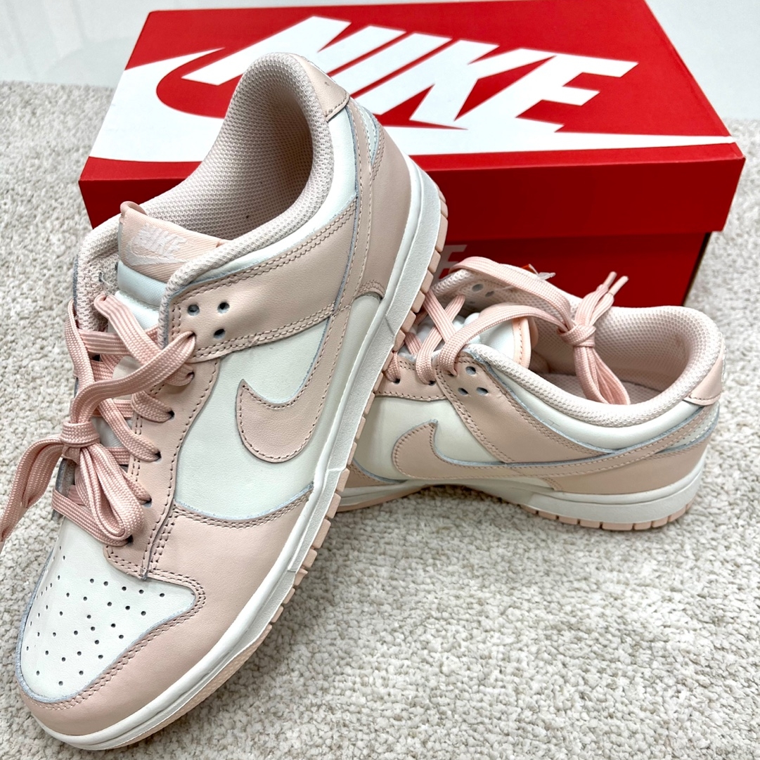 (W) Nike Dunk Low Orange Pearl 착용 스타일