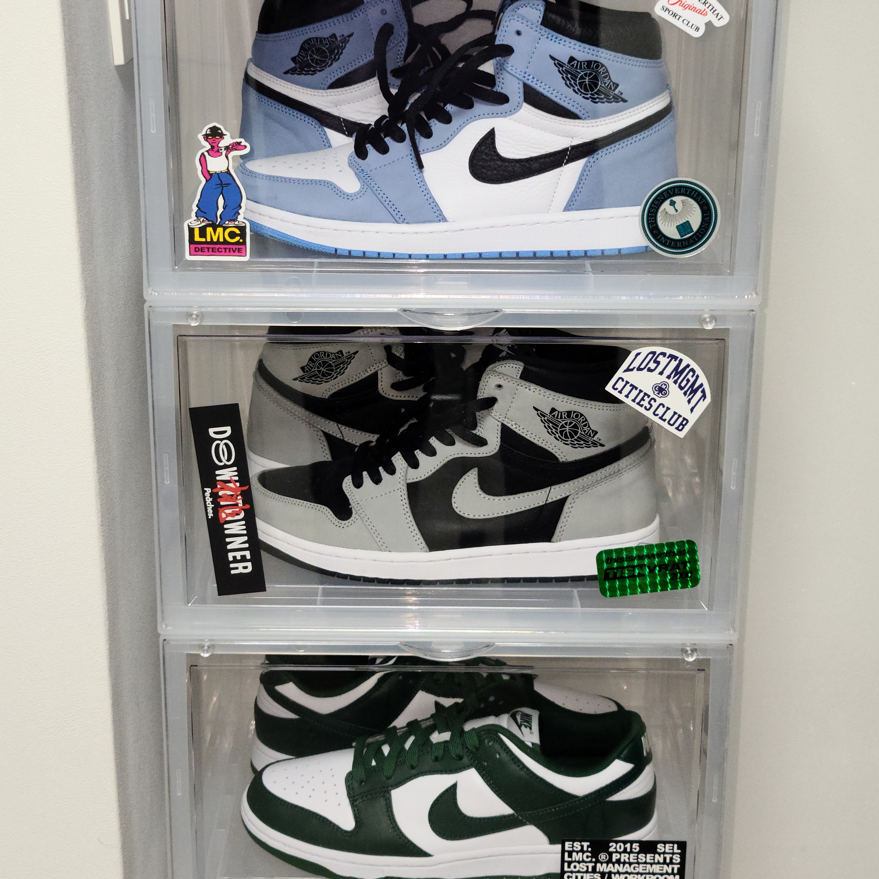 Jordan 1 Retro High OG University Blue, Jordan 1 Retro High OG Shadow 2.0 착용 스타일