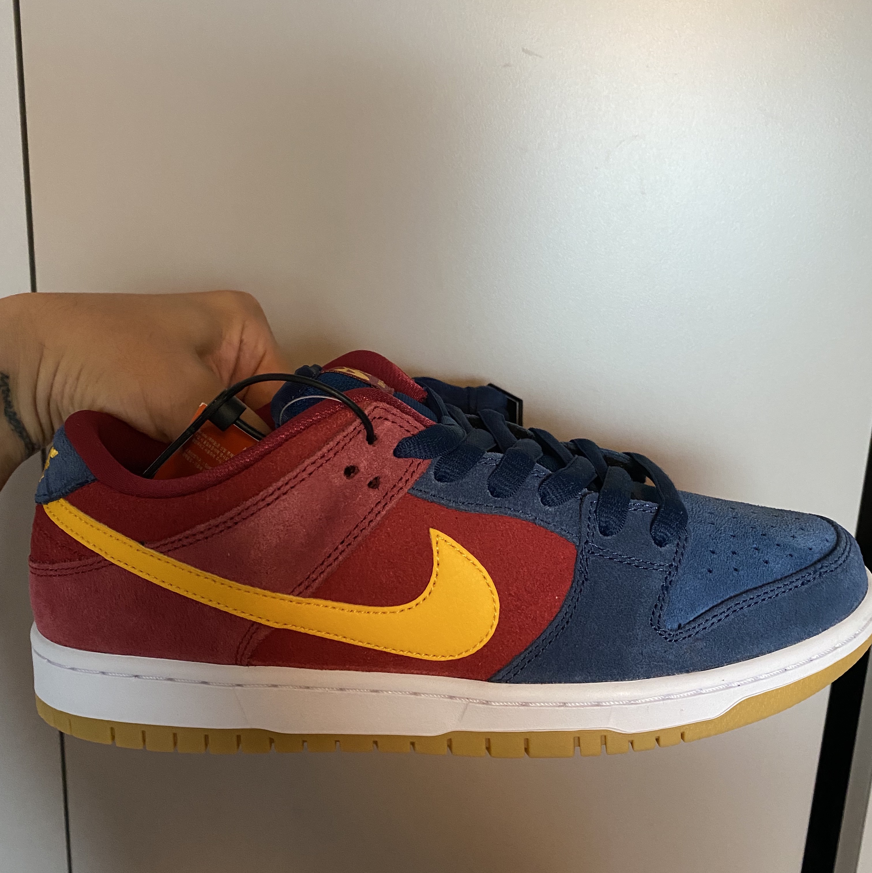 Nike SB Dunk Low Pro Premium Barcelona 착용 스타일 - 1