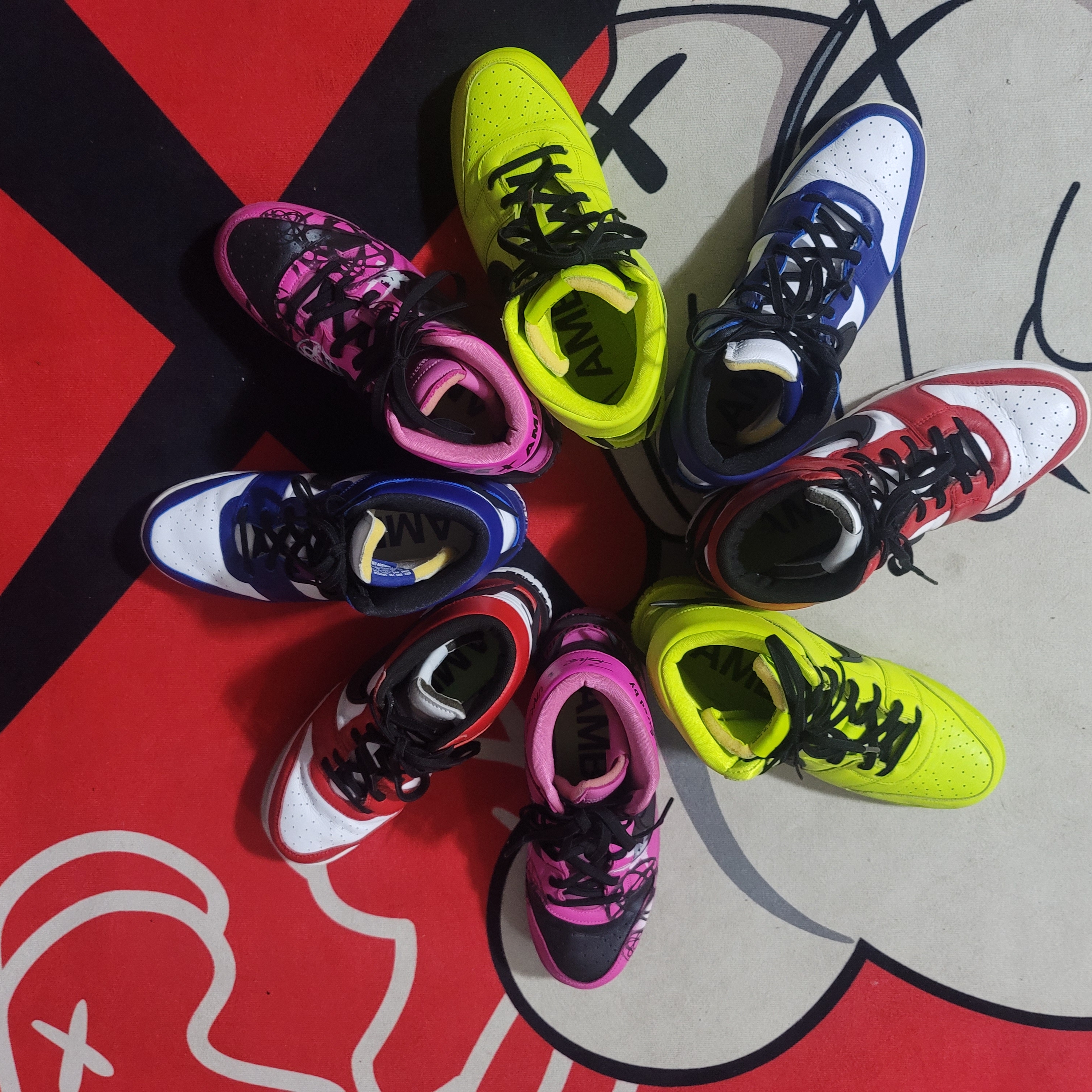 Nike x Ambush Dunk High Black, Nike x Ambush Dunk High Flash Lime 착용 스타일 - 2