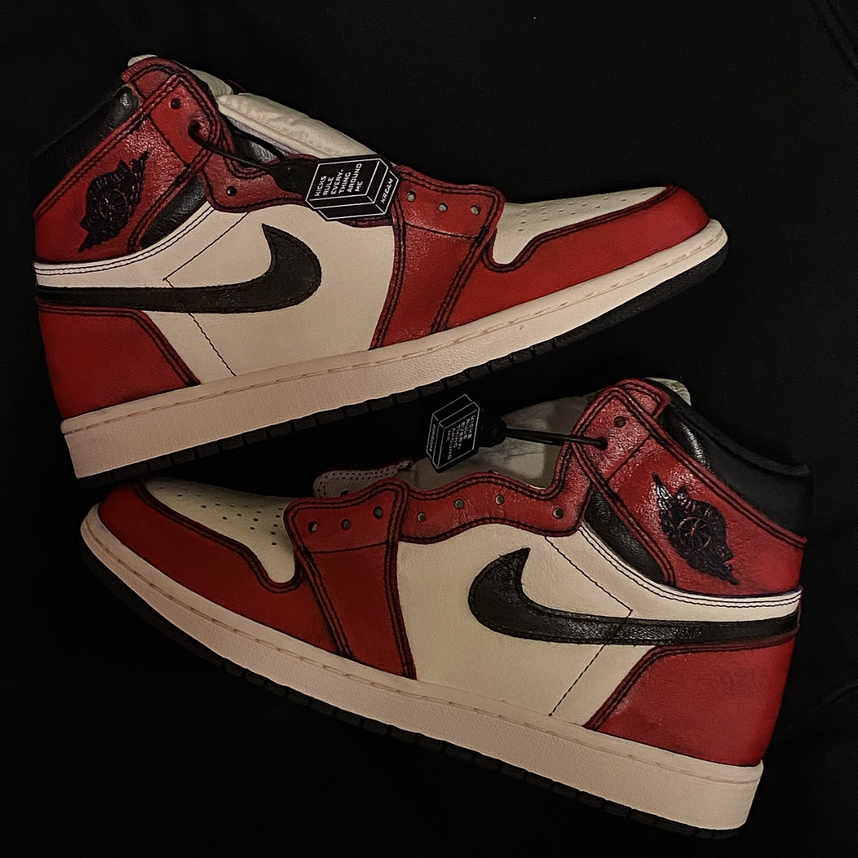 Jordan 1 Retro High OG Defiant SB LA to Chicago 착용 스타일