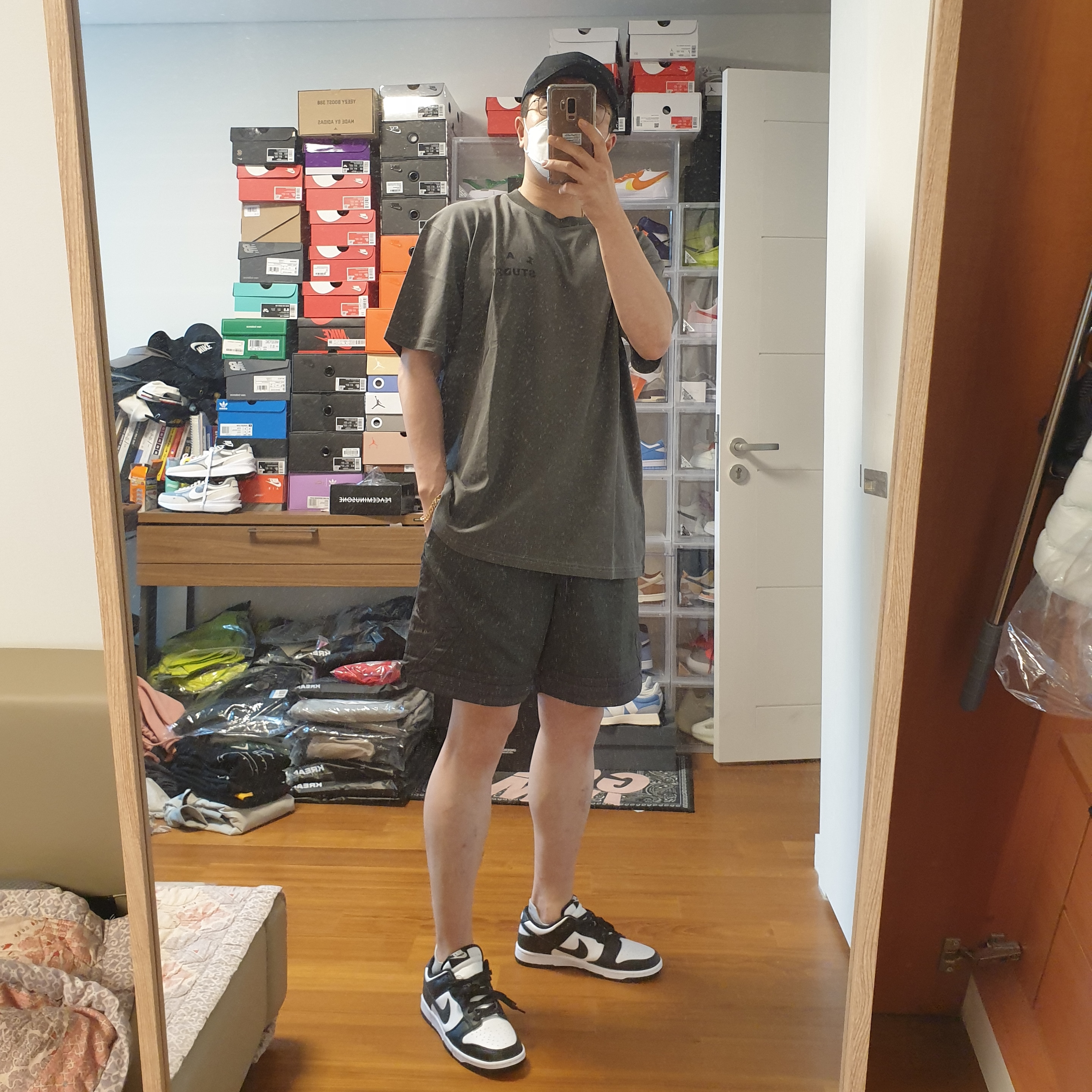 IAB Studio Pigment T-Shirt Black, Nike x Drake Nocta NRG AU L91 Cap 착용 스타일 - 1