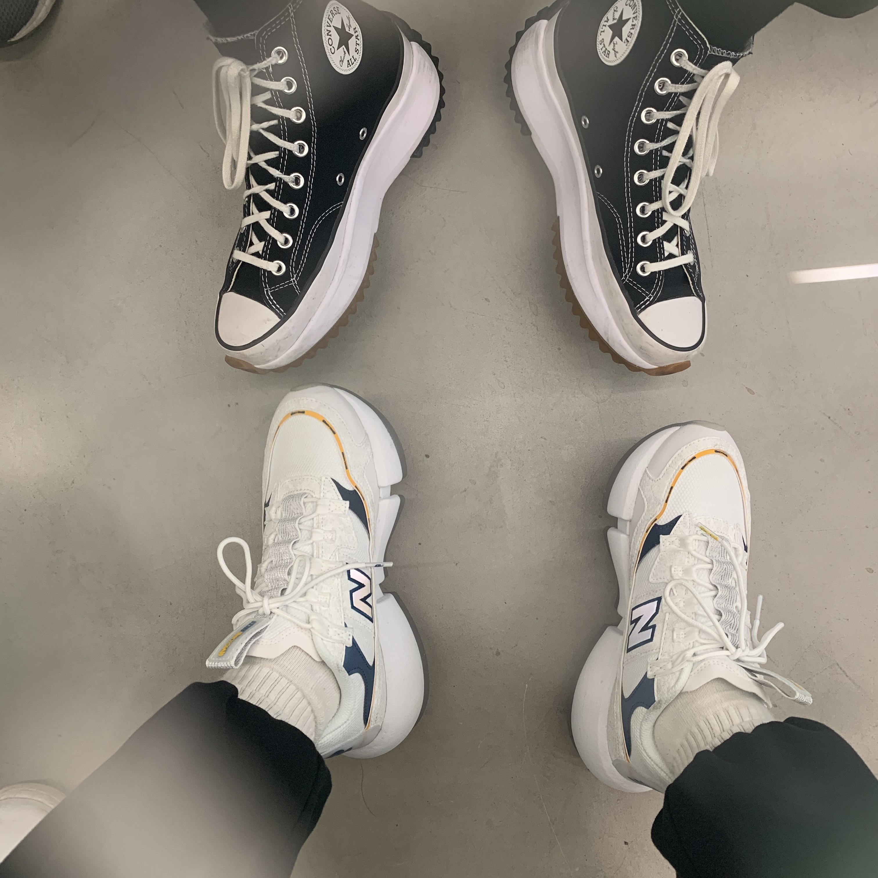 New Balance x Jaden Smith Vision Racer White 착용 스타일