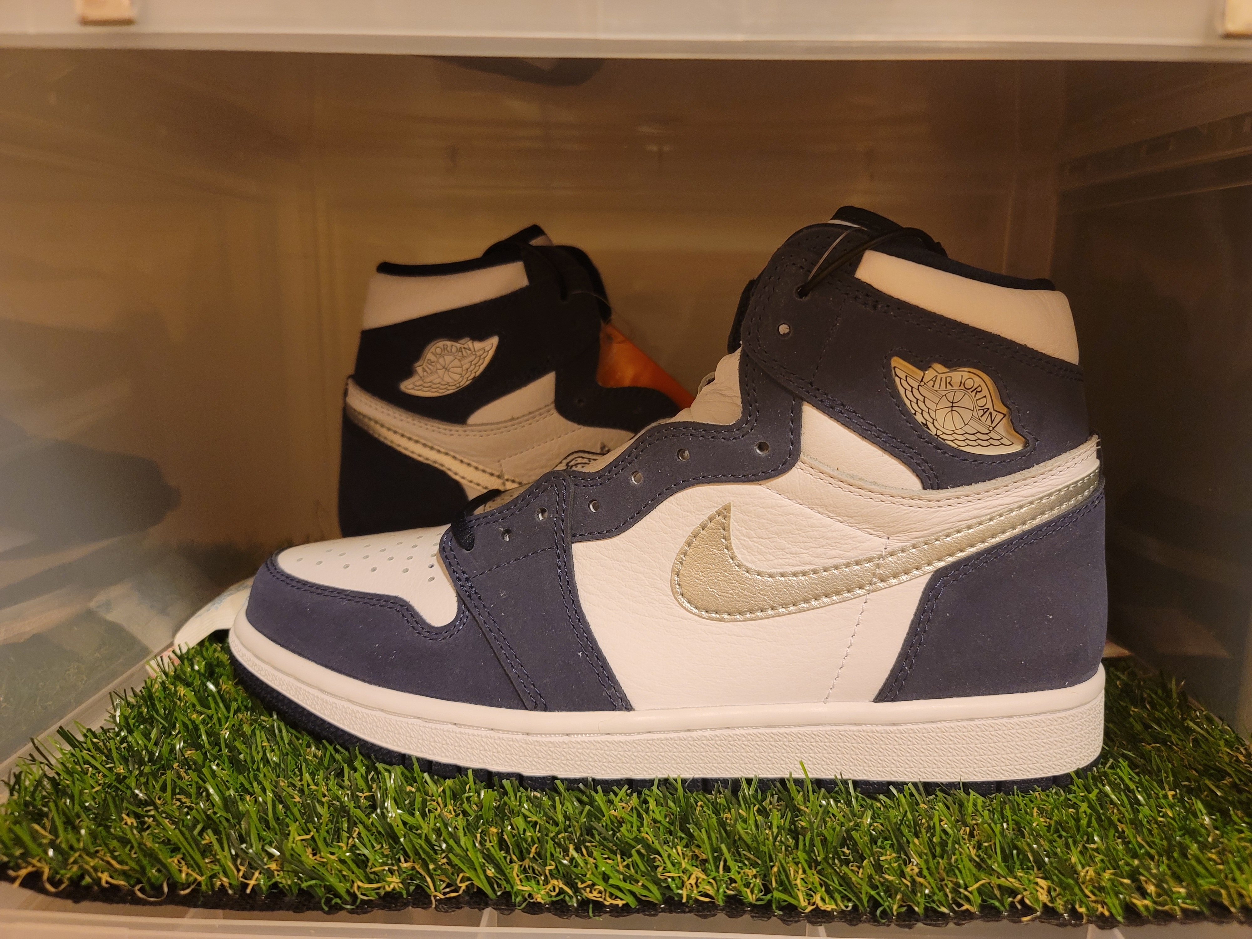Jordan 1 Retro High OG CO.JP Midnight Navy 착용 스타일