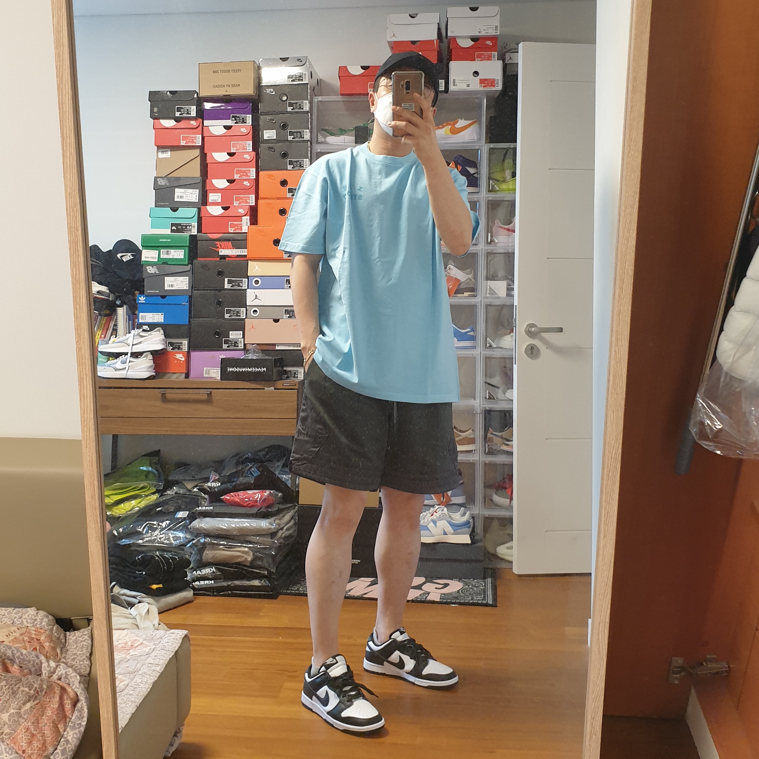 IAB Studio Pigment T-Shirt Black, Nike x Drake Nocta NRG AU L91 Cap 착용 스타일 - 3