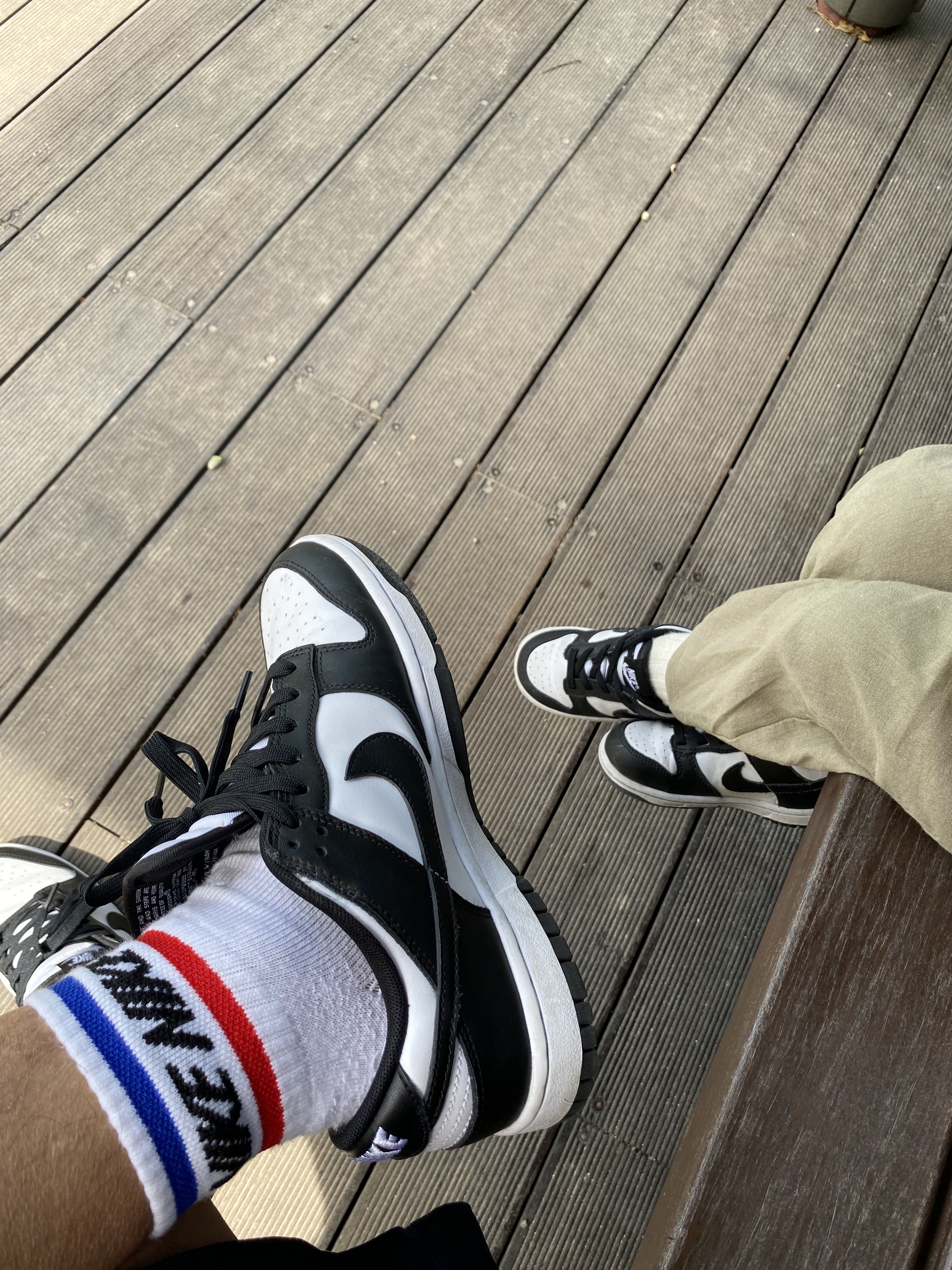 (TD) Nike Dunk Low Black, Nike Dunk Low Retro Black 착용 스타일 - 5