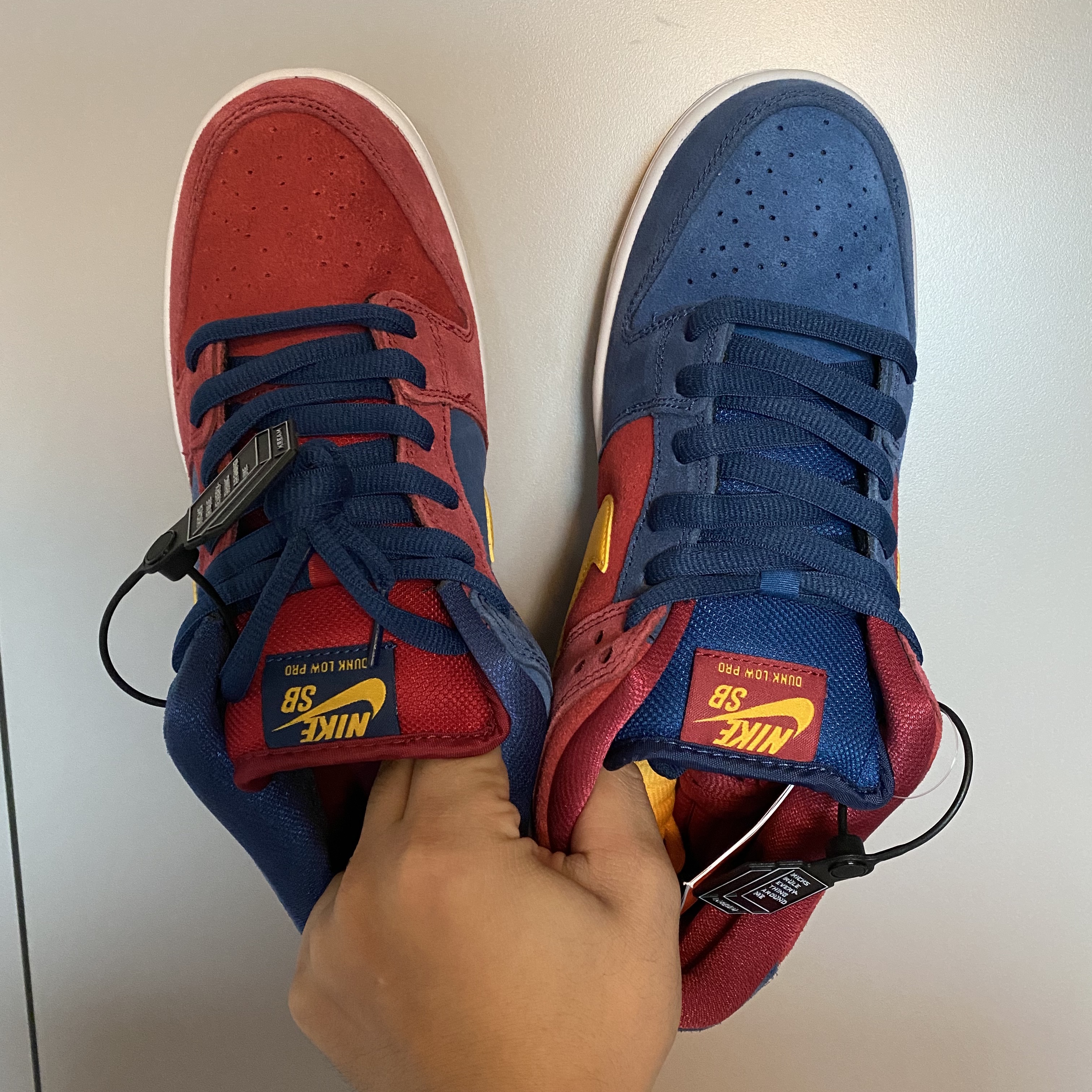 Nike SB Dunk Low Pro Premium Barcelona 착용 스타일 - 4