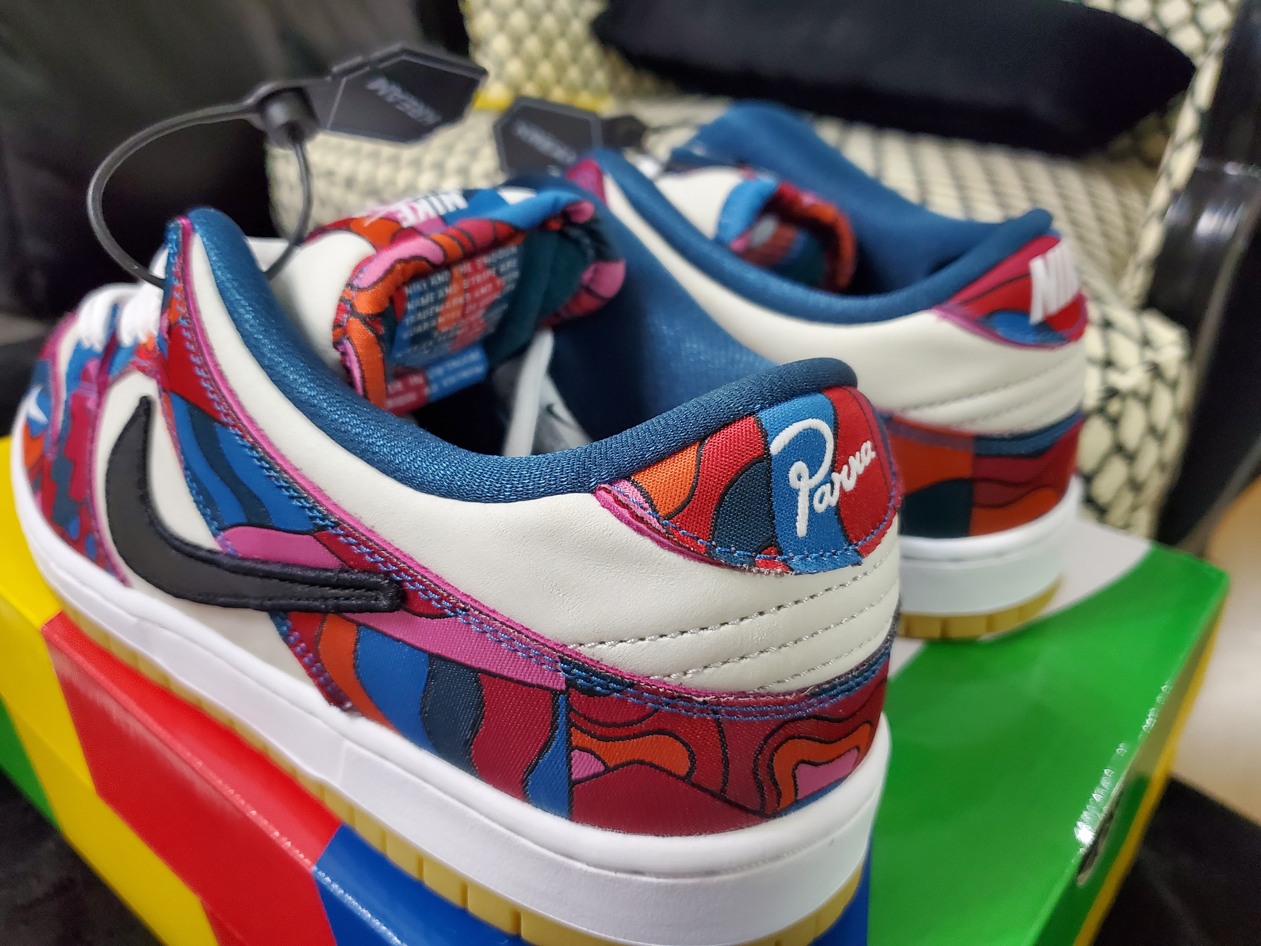 Nike x Parra SB Dunk Low Pro Abstract Art 착용 스타일 - 2