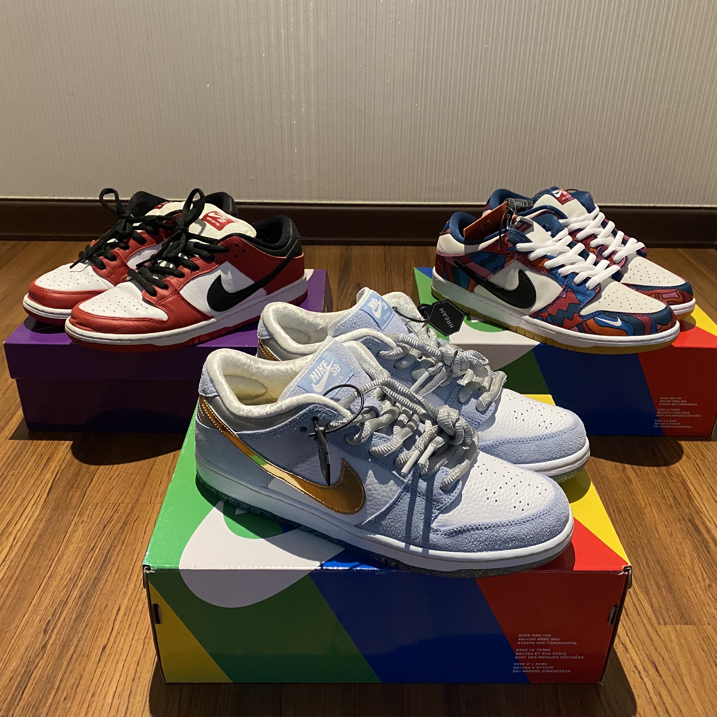 Nike SB Dunk Low Pro Chicago, Nike x Sean Cliver SB Dunk Low Holiday Special 착용 스타일 - 2