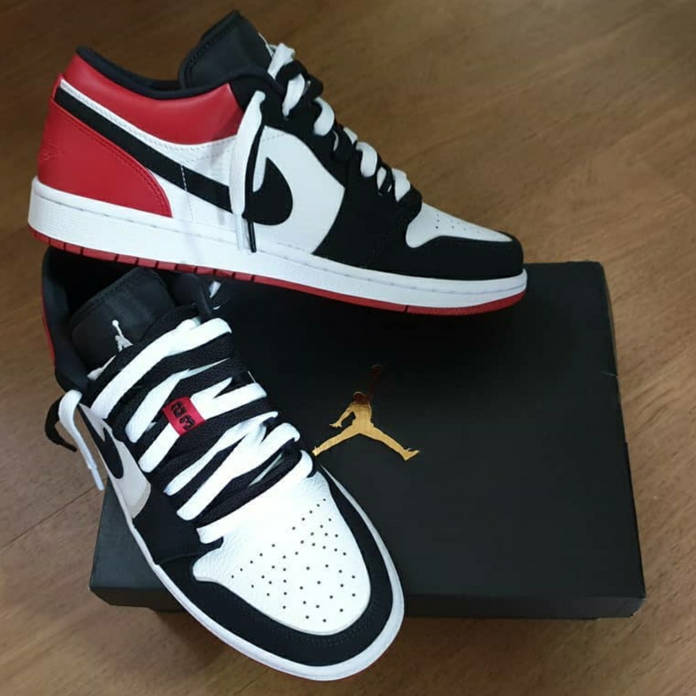 Jordan 1 Low Black Toe 착용 스타일