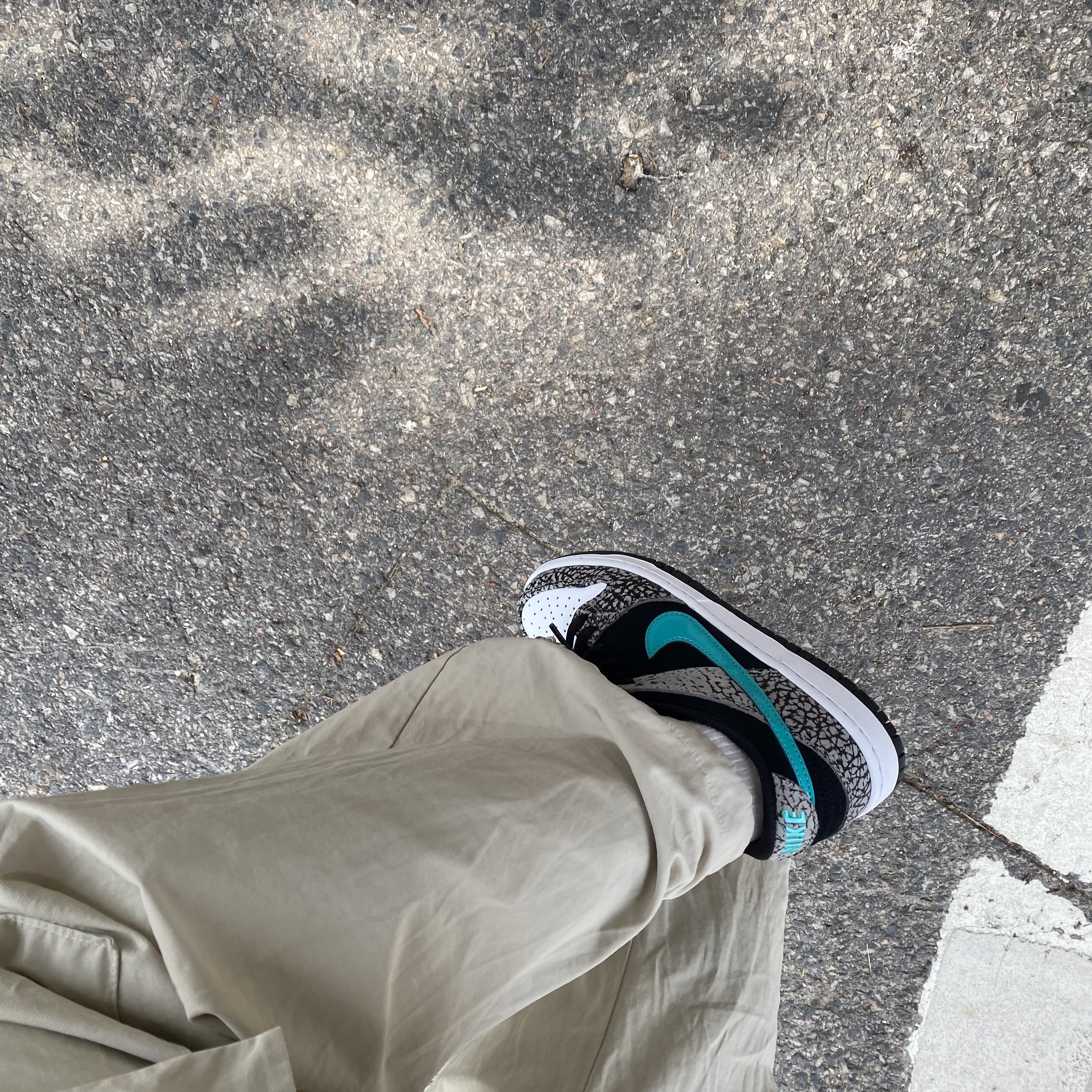 Nike SB Dunk Low Pro Clear Jade 착용 스타일
