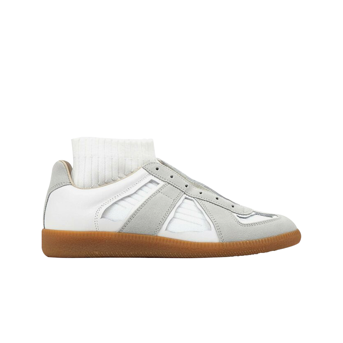 메종 마르지엘라 레플리카 로우탑 삭 스니커즈 화이트(Maison Margiela Replica Low-top Sock Sneakers White)