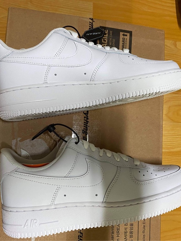 Nike Air Force 1 '07 Low White 착용 스타일