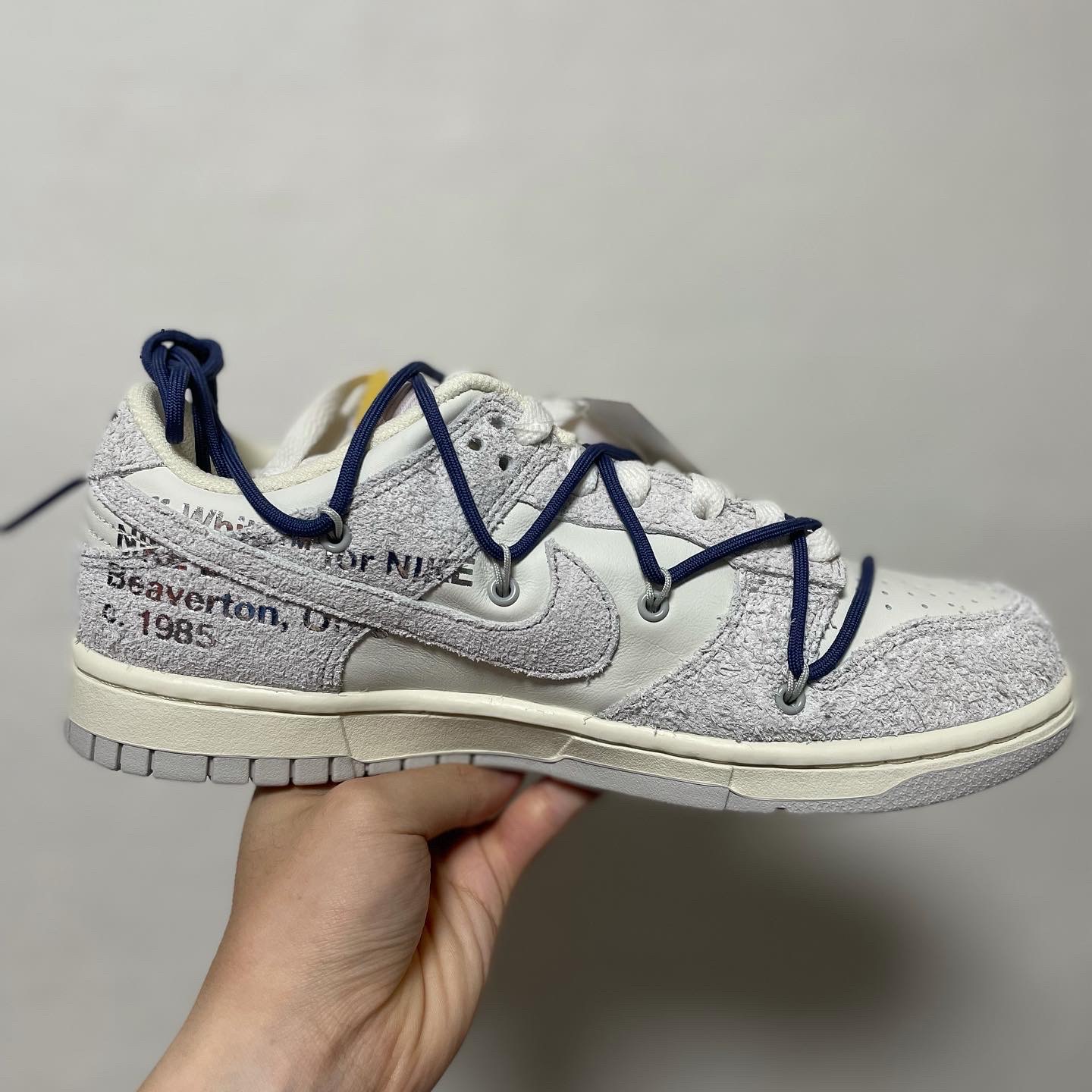 Nike x Off-White Dunk Low The 50 - Lot 18 착용 스타일 - 1