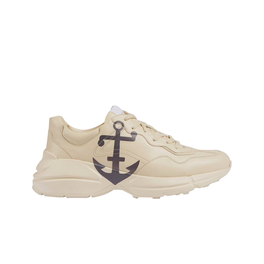 구찌 롸이톤 닻 프린트 스니커즈(Gucci Rhyton Anchor Print Sneakers) - 1
