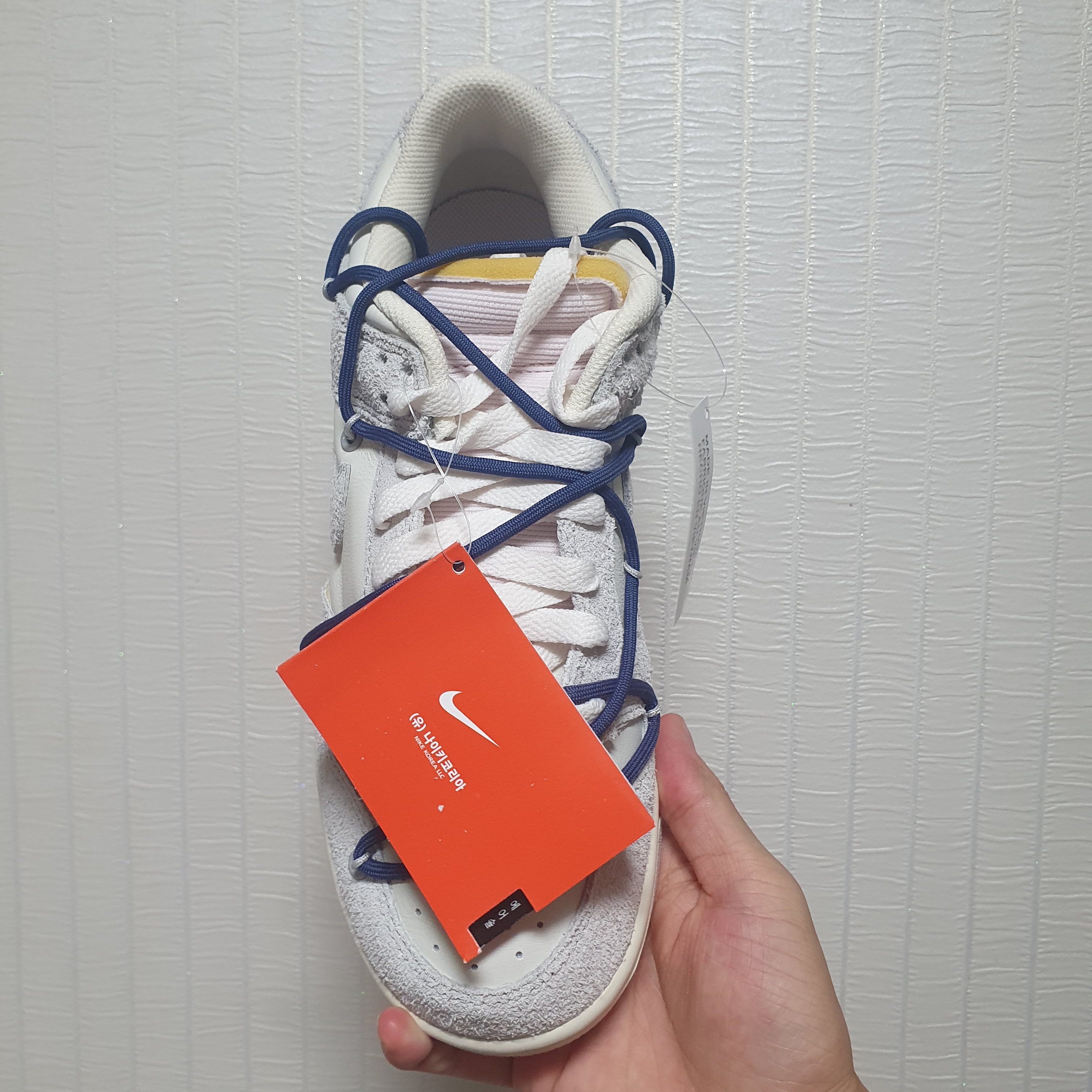 Nike x Off-White Dunk Low The 50 - Lot 18 착용 스타일 - 3