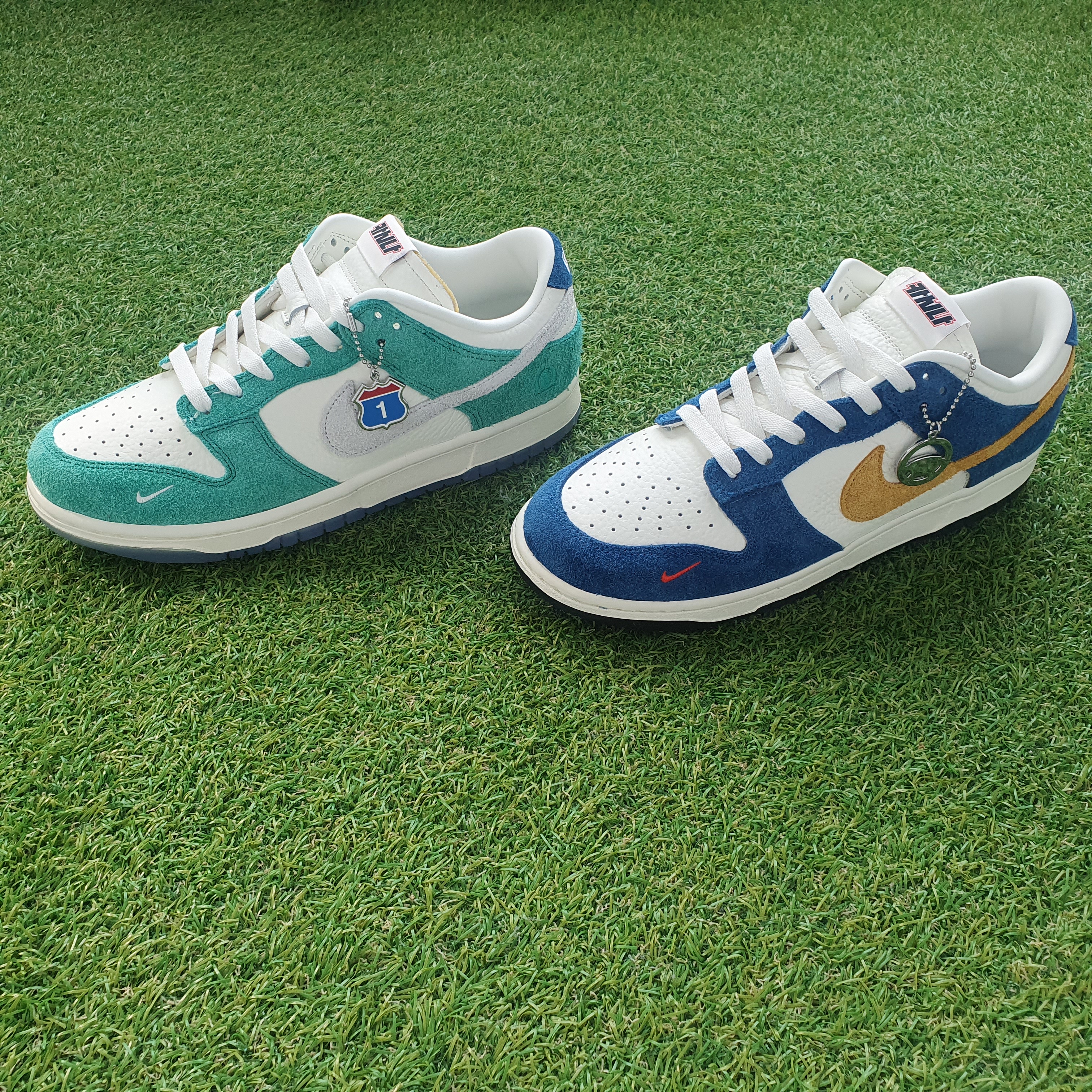 Nike x Kasina Dunk Low 80's Bus, Nike x Kasina Dunk Low Road Sign - Kasina Exclusive 착용 스타일 - 2