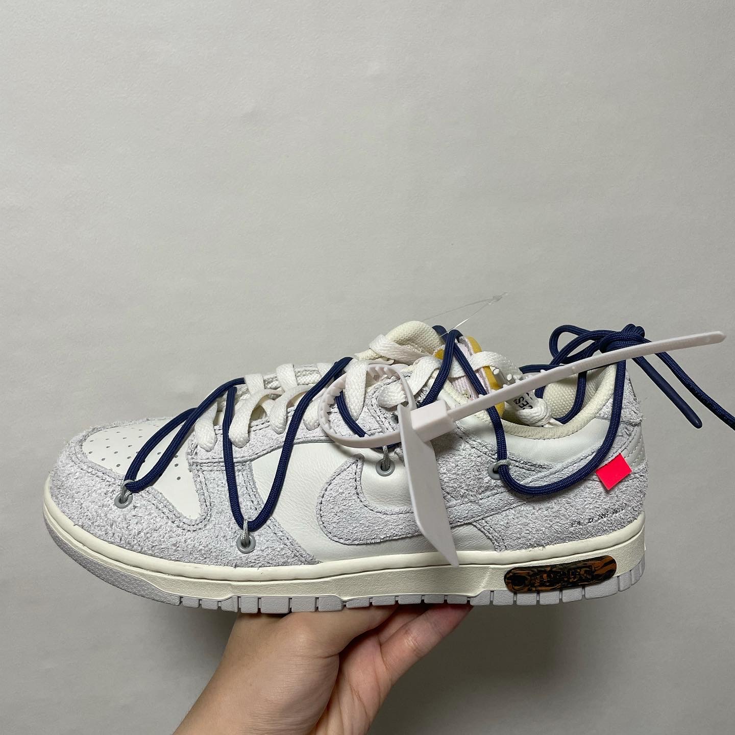 Nike x Off-White Dunk Low The 50 - Lot 18 착용 스타일 - 2