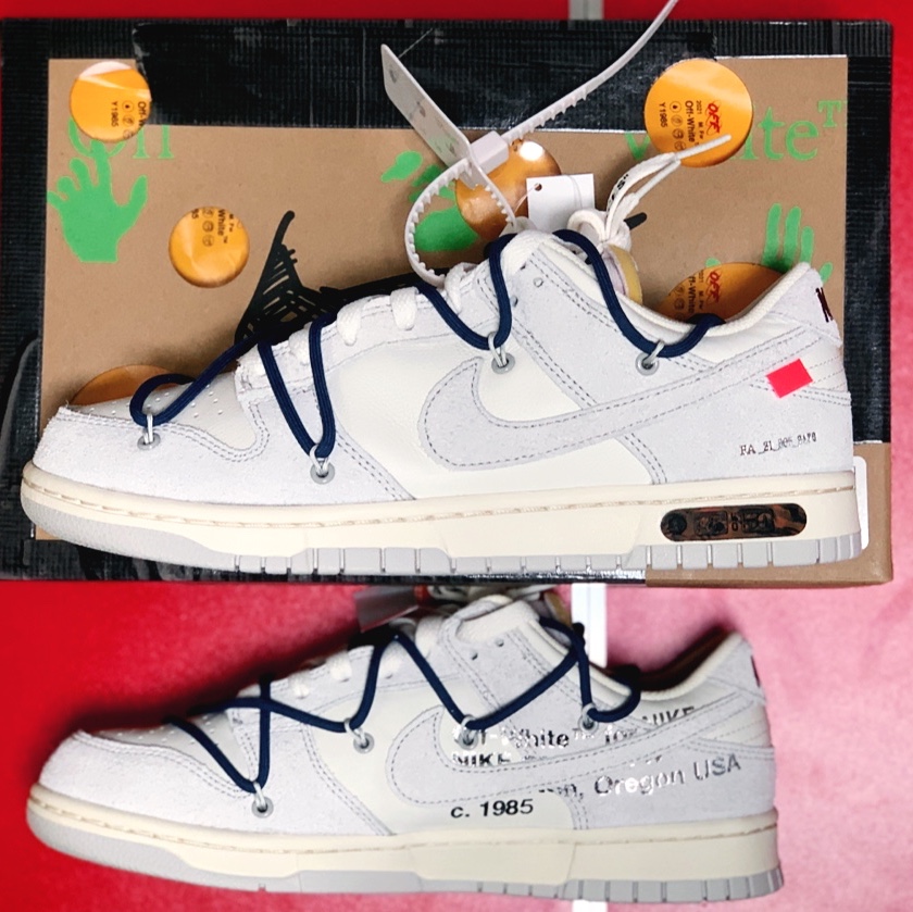 Nike x Off-White Dunk Low The 50 - Lot 18 착용 스타일
