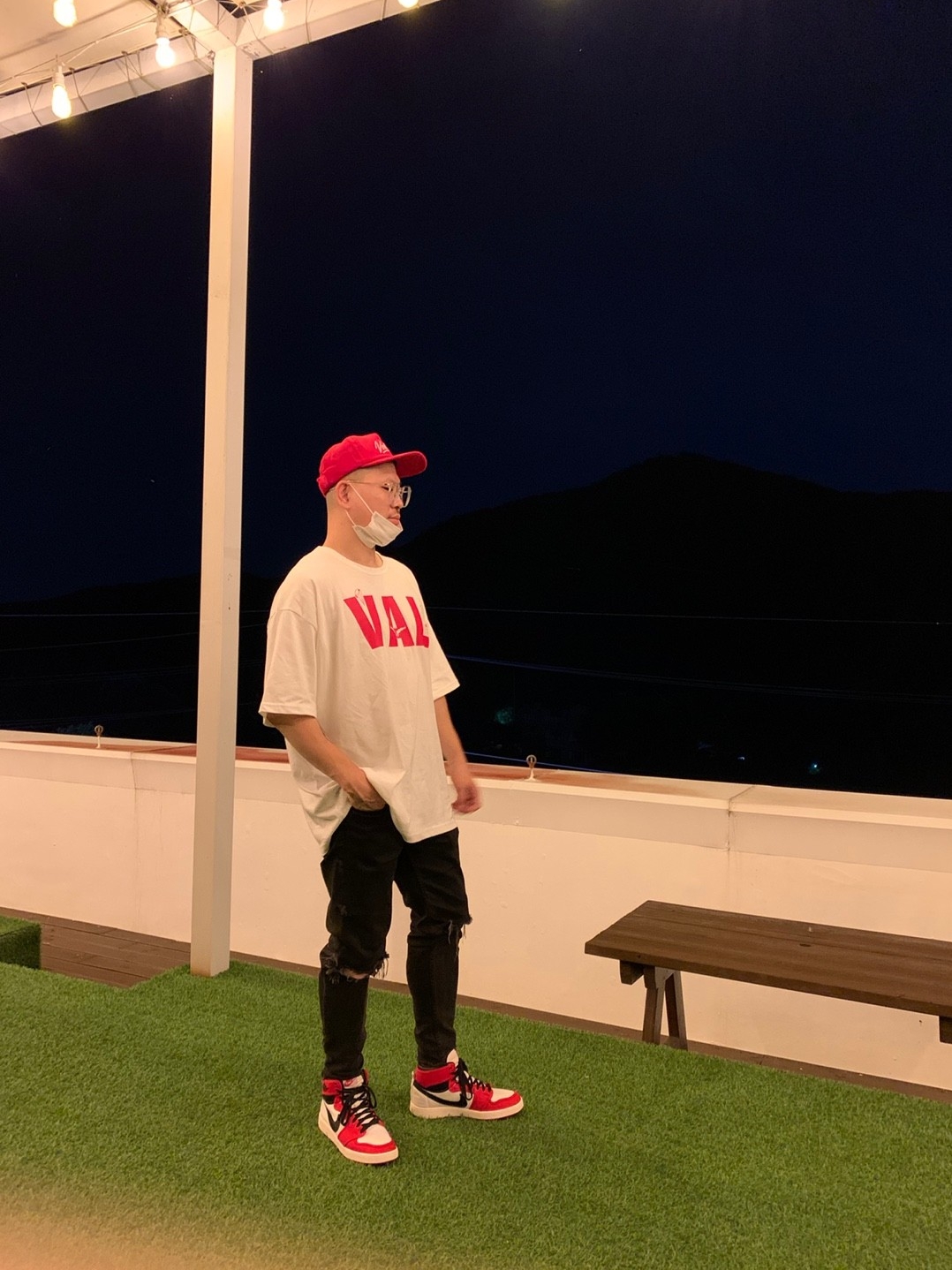 Jordan 1 KO Chicago 2021 착용 스타일 - 1