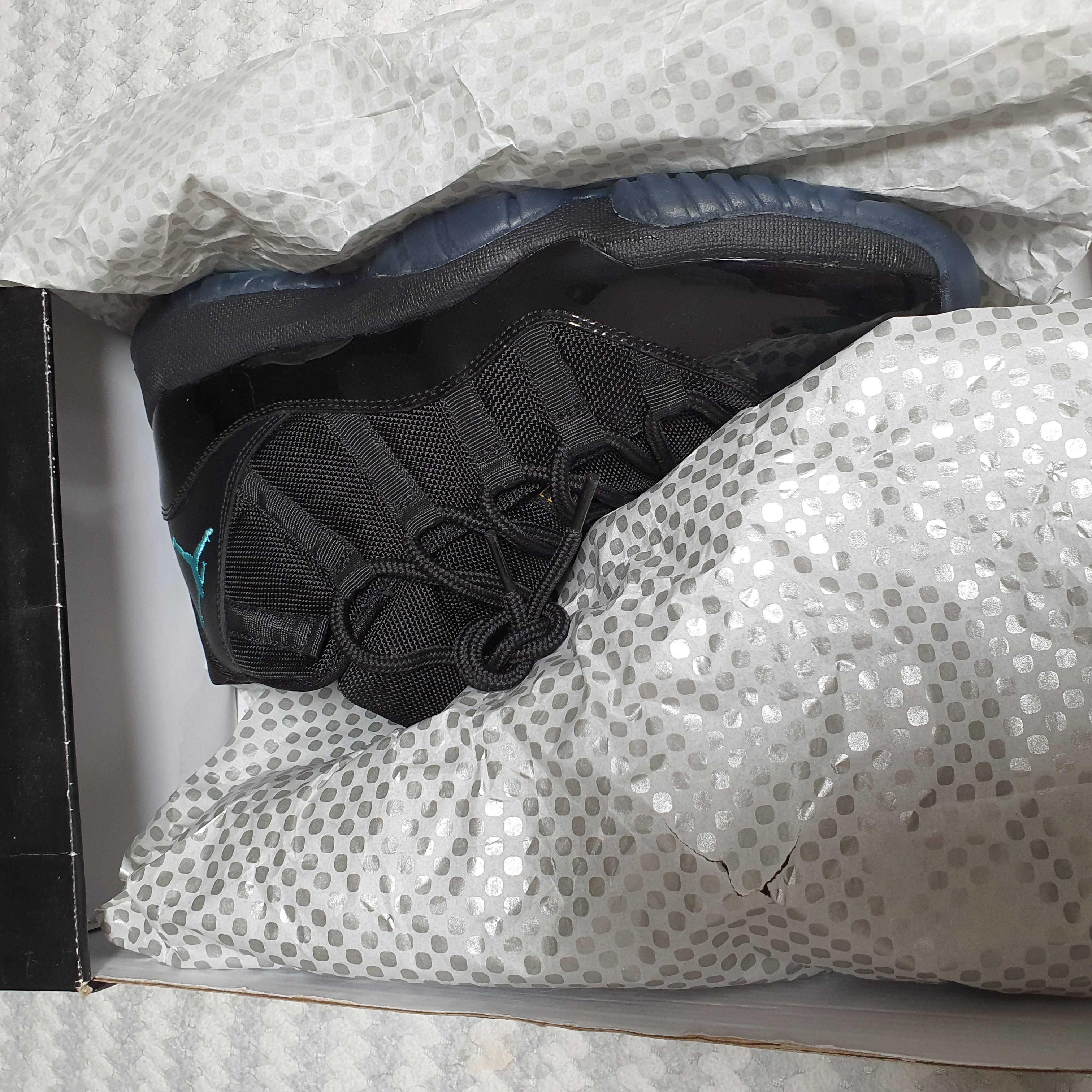 Jordan 11 Retro Gamma Blue 착용 스타일 - 2