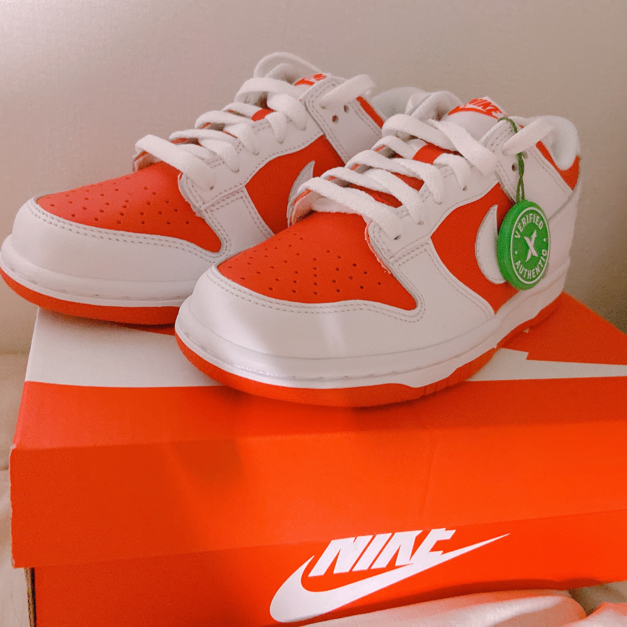(GS) Nike Dunk Low Retro Championship Red 착용 스타일 - 3