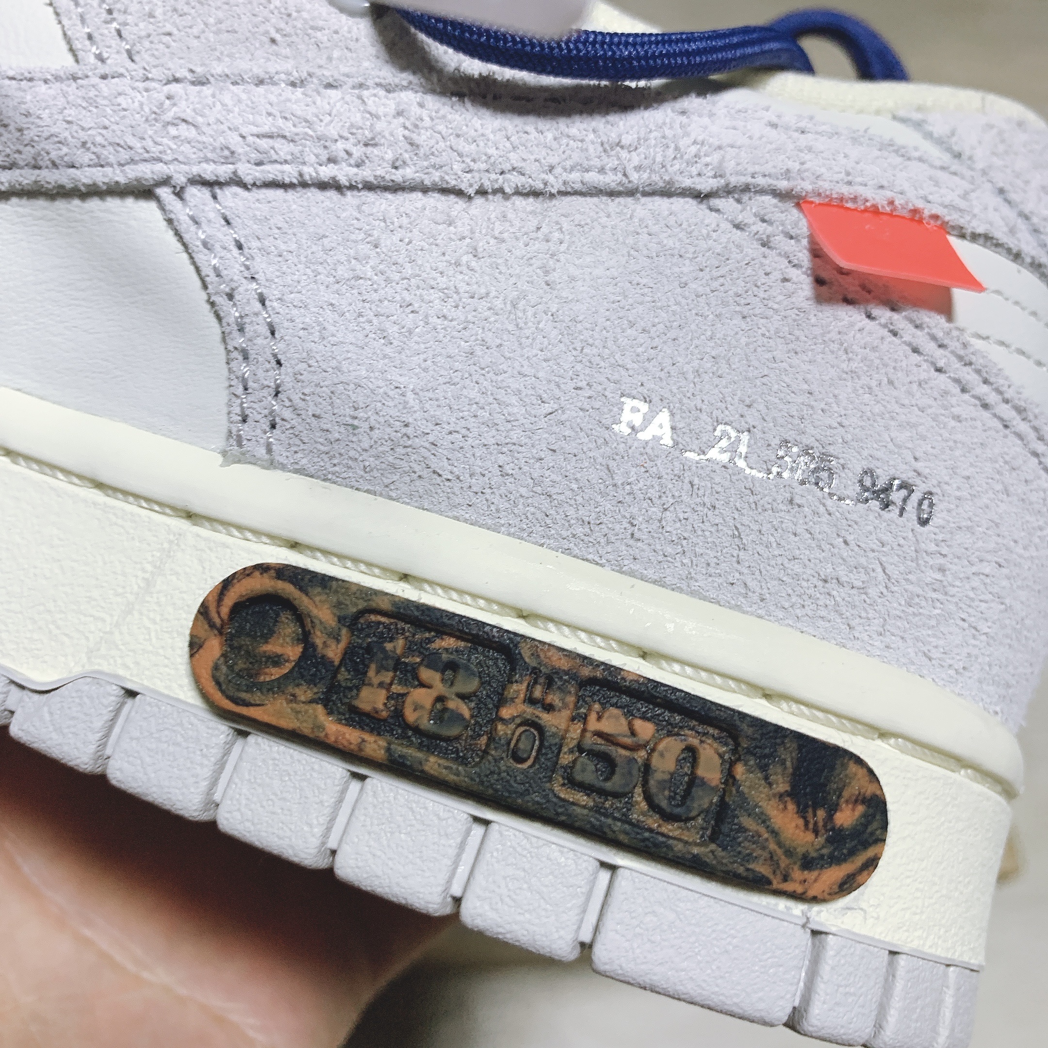 Nike x Off-White Dunk Low The 50 - Lot 18 착용 스타일 - 4