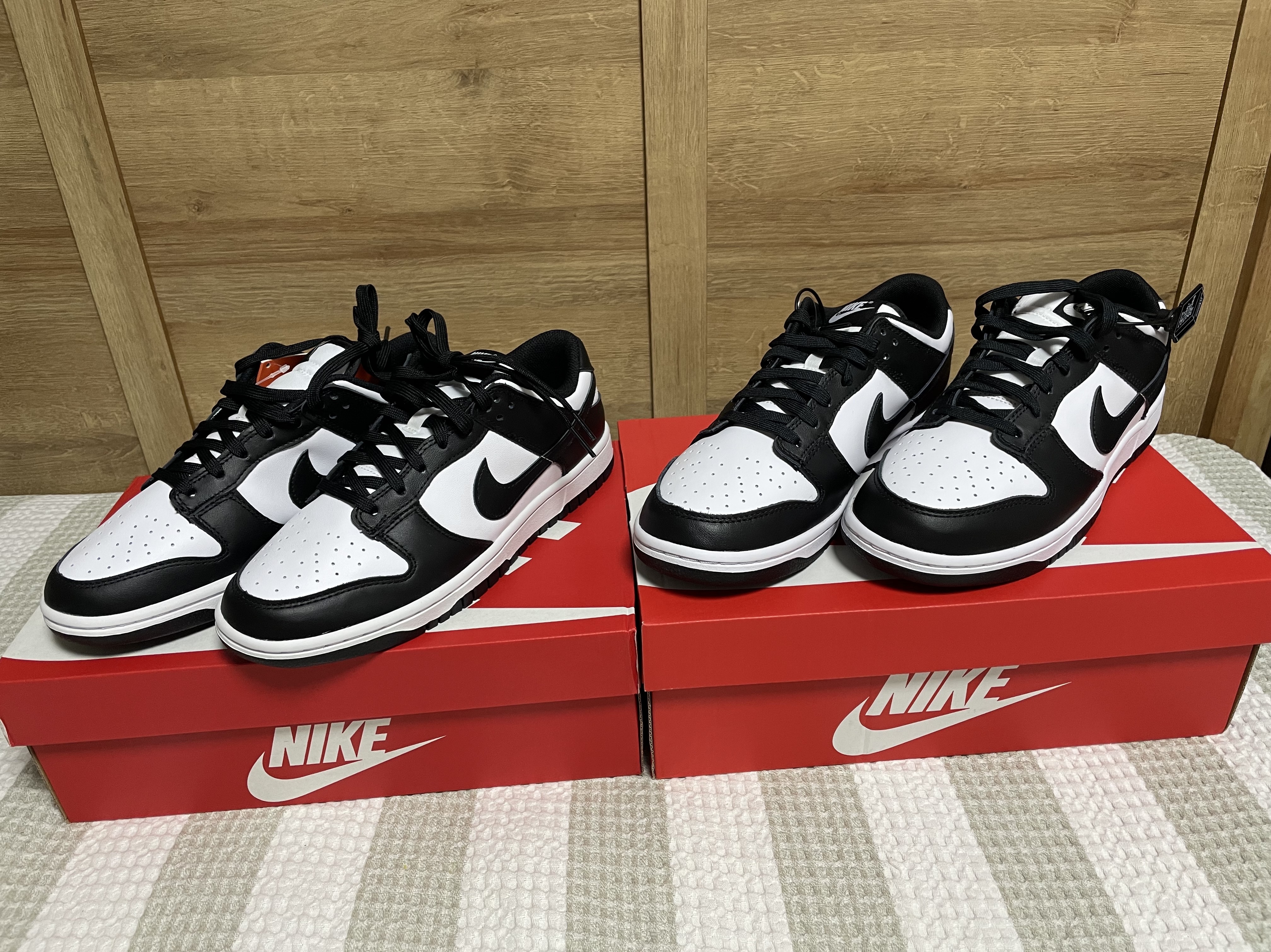 Nike Dunk Low Retro Black, (W) Nike Dunk Low Black 착용 스타일 - 4