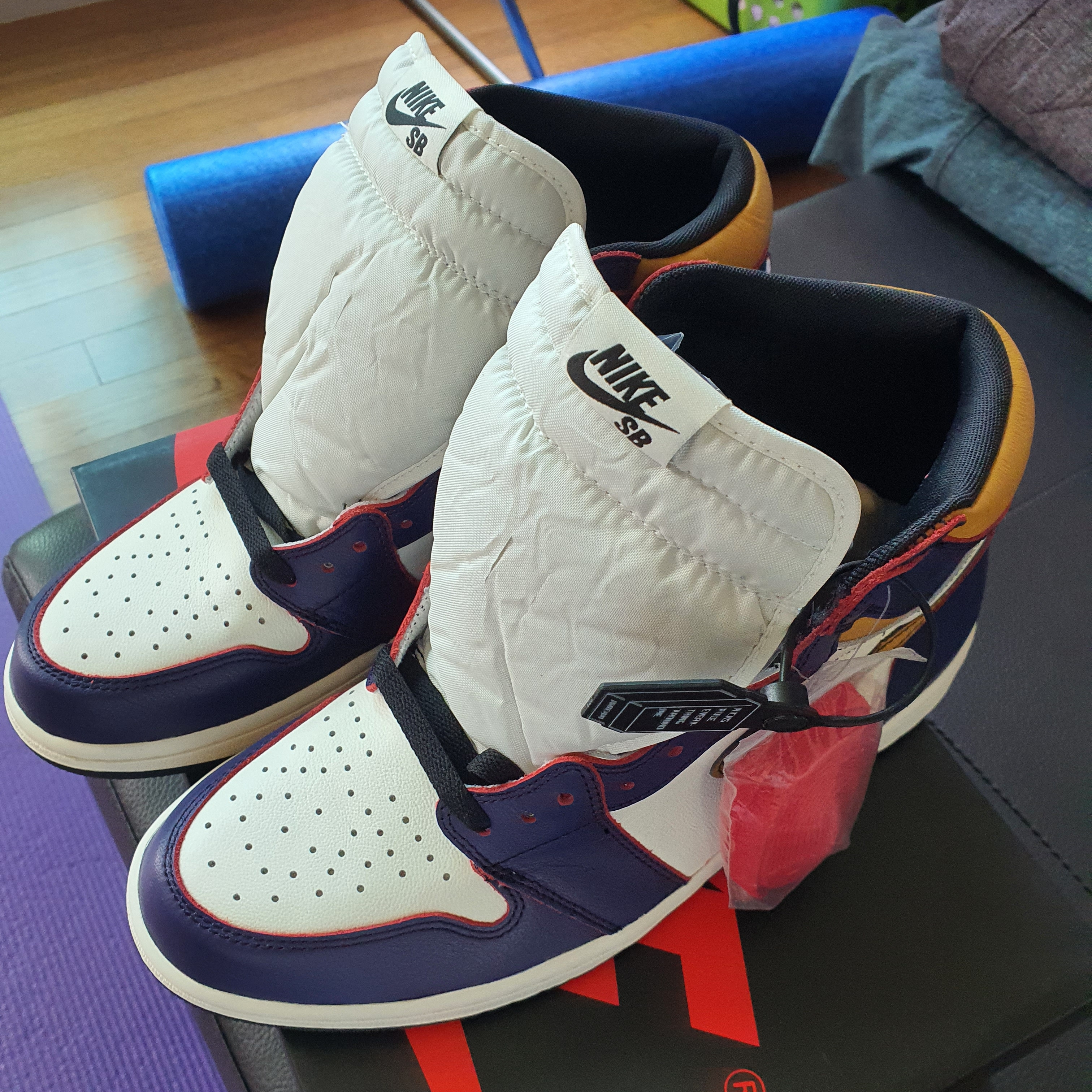 Jordan 1 Retro High OG Defiant SB LA to Chicago 착용 스타일