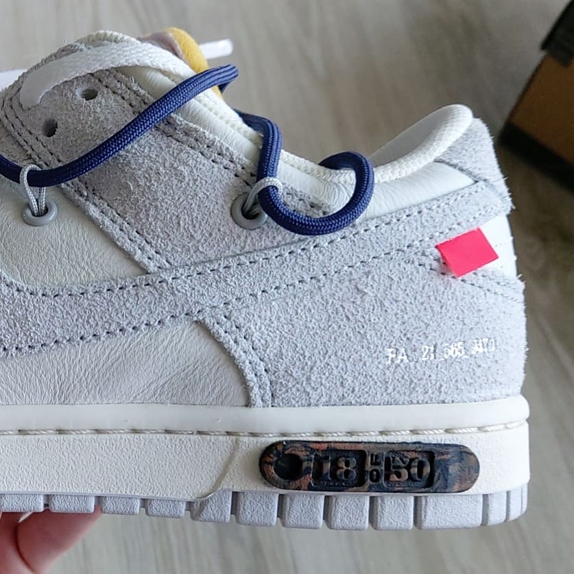 Nike x Off-White Dunk Low The 50 - Lot 18 착용 스타일 - 3