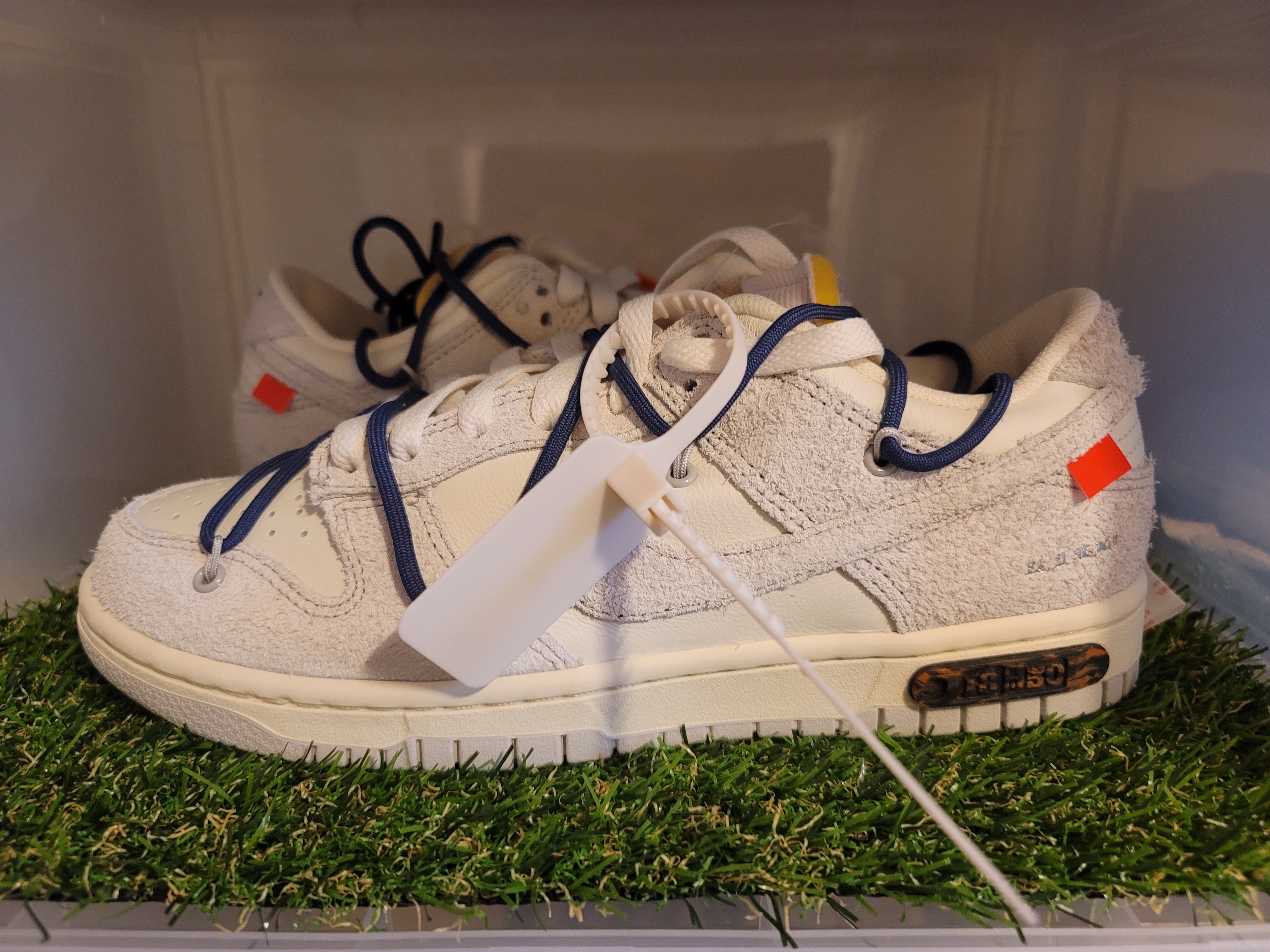 Nike x Off-White Dunk Low The 50 - Lot 18 착용 스타일 - 1